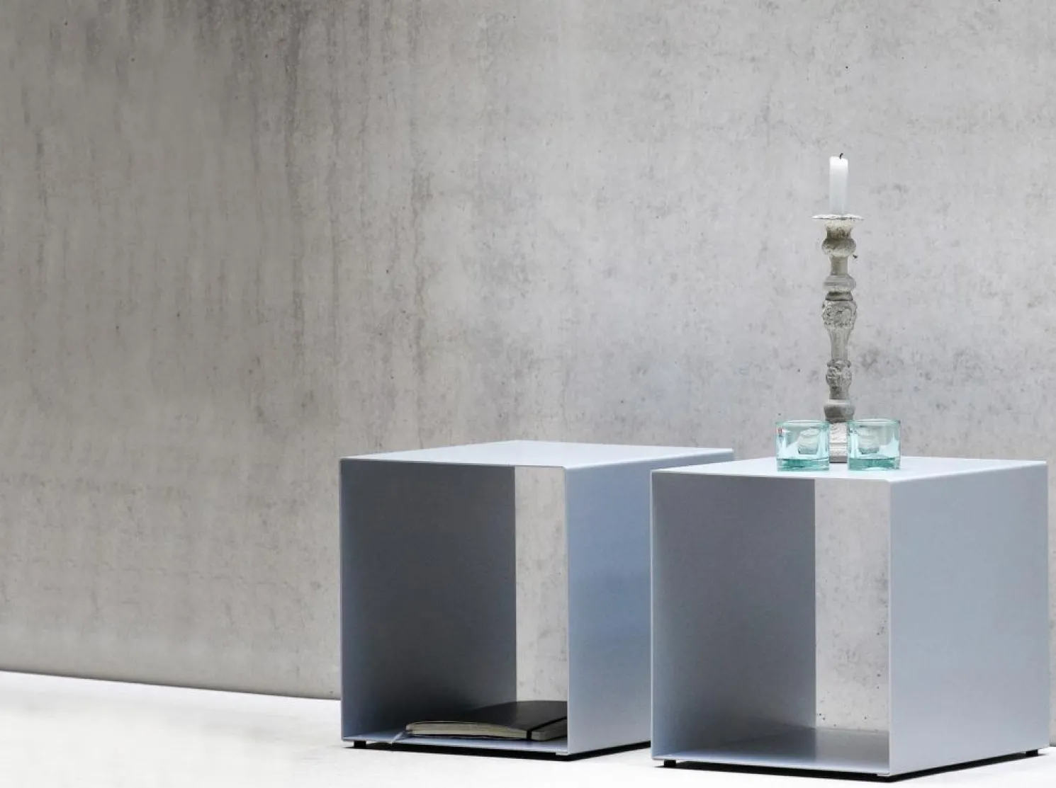 Jan Kurtz Würfel Cubus, luna-silber