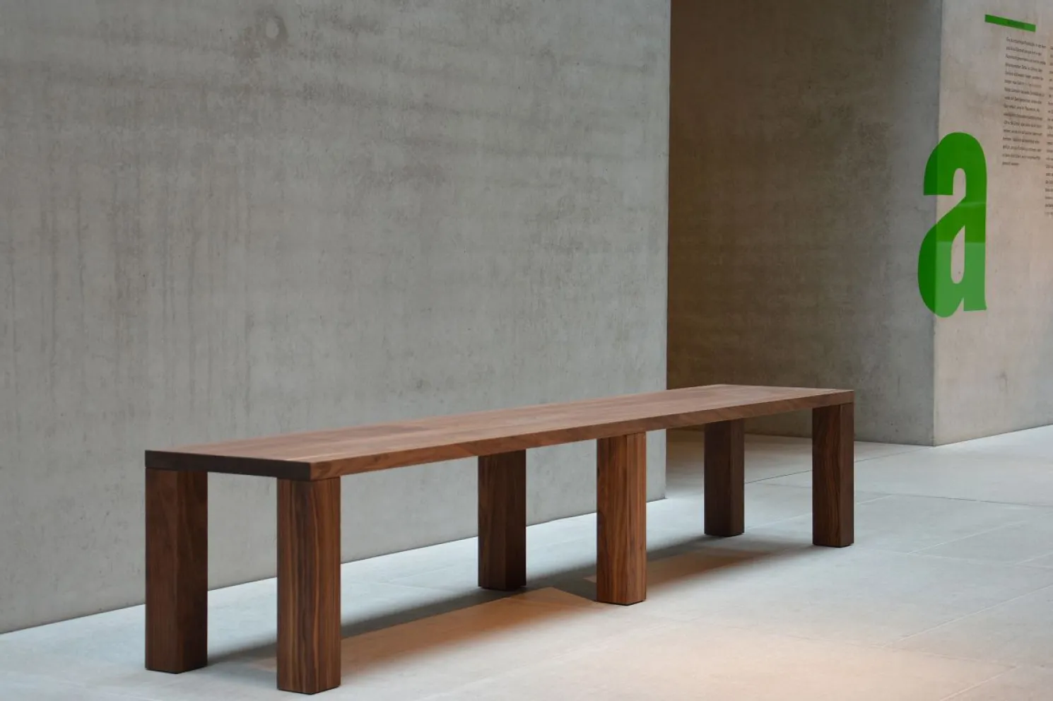 Jan Kurtz Bank Leos 45 x 160 x45 cm Eiche