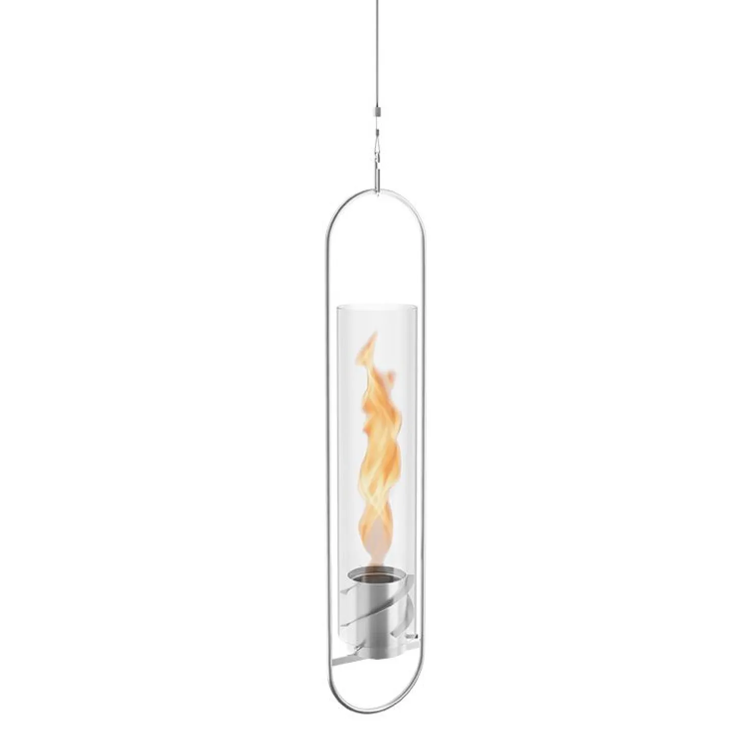 höfats Spin Hängefeuer silber 90
