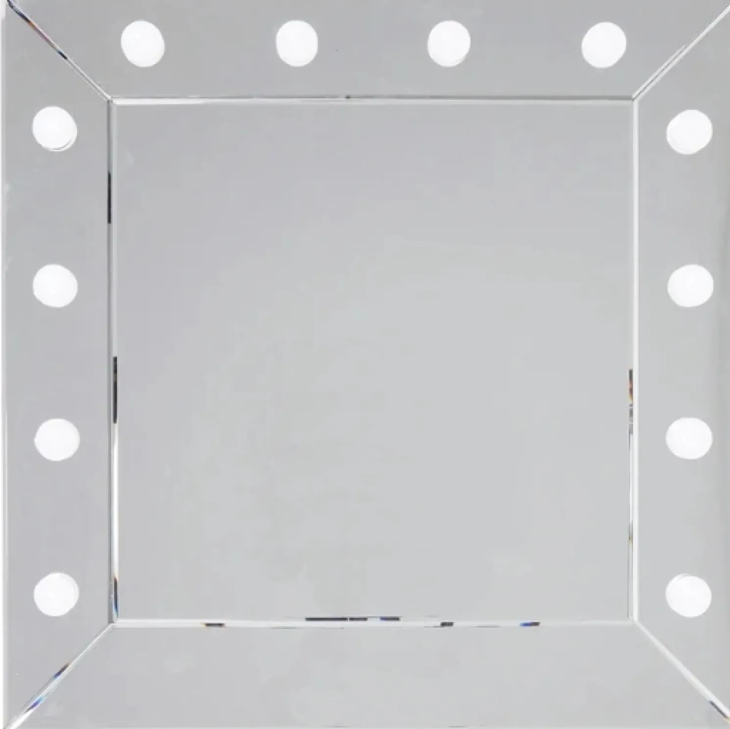 Kare Spiegel Make Up Square 81 x 81 cm