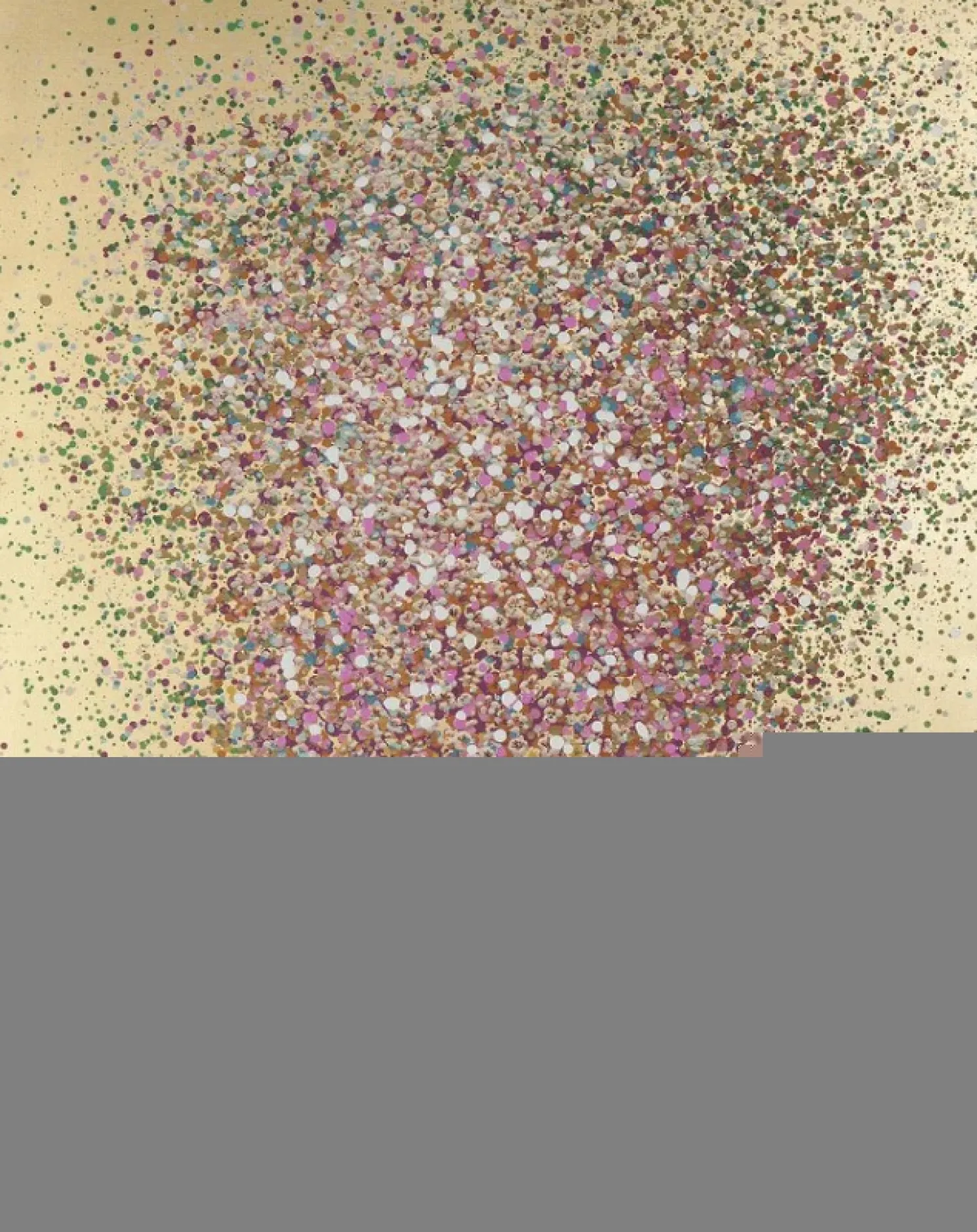 Kare Touched Flower Boat - Bild Gold Pink 160x120 cm