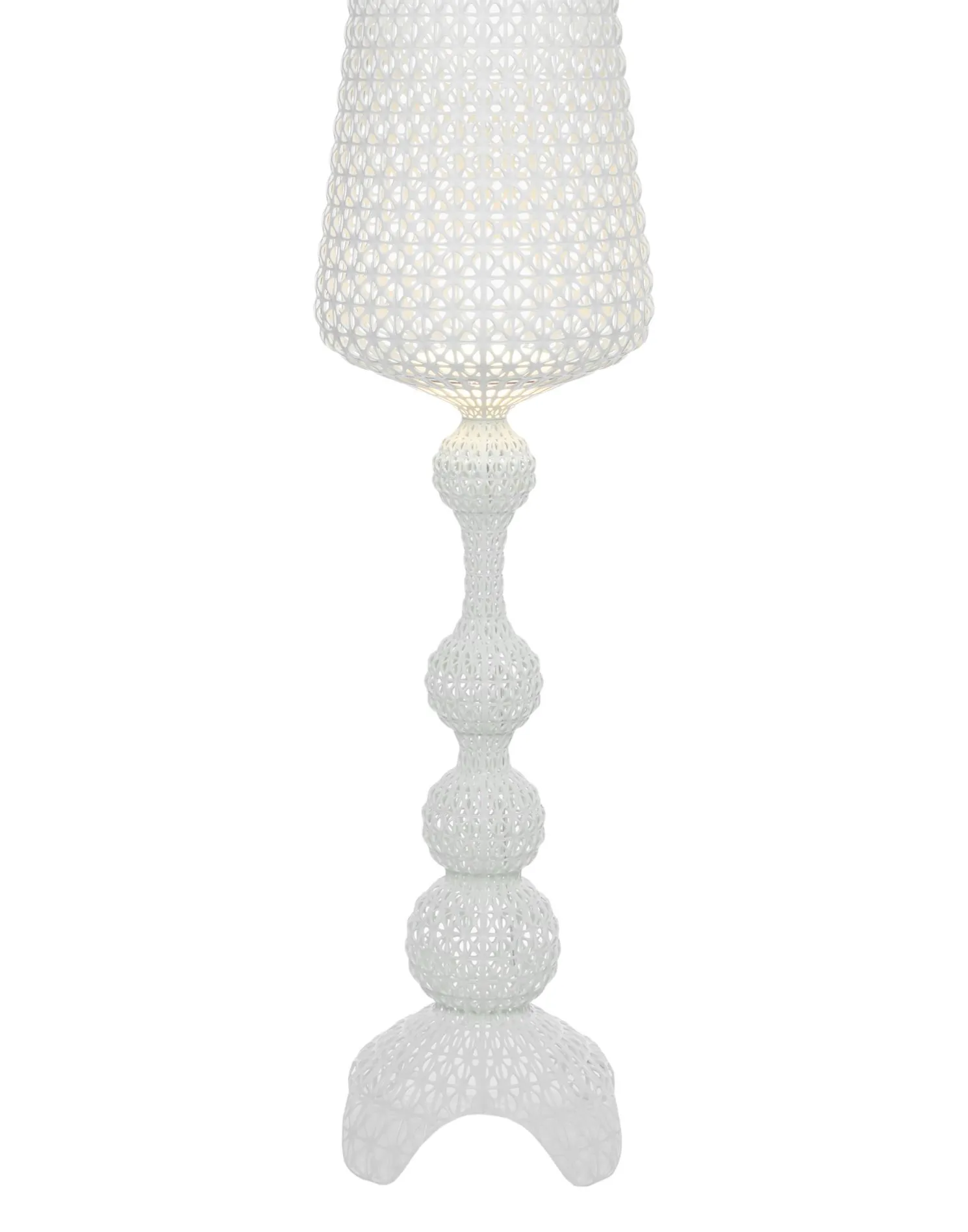 Kartell Große Outdoorlampe Kabuki weiß