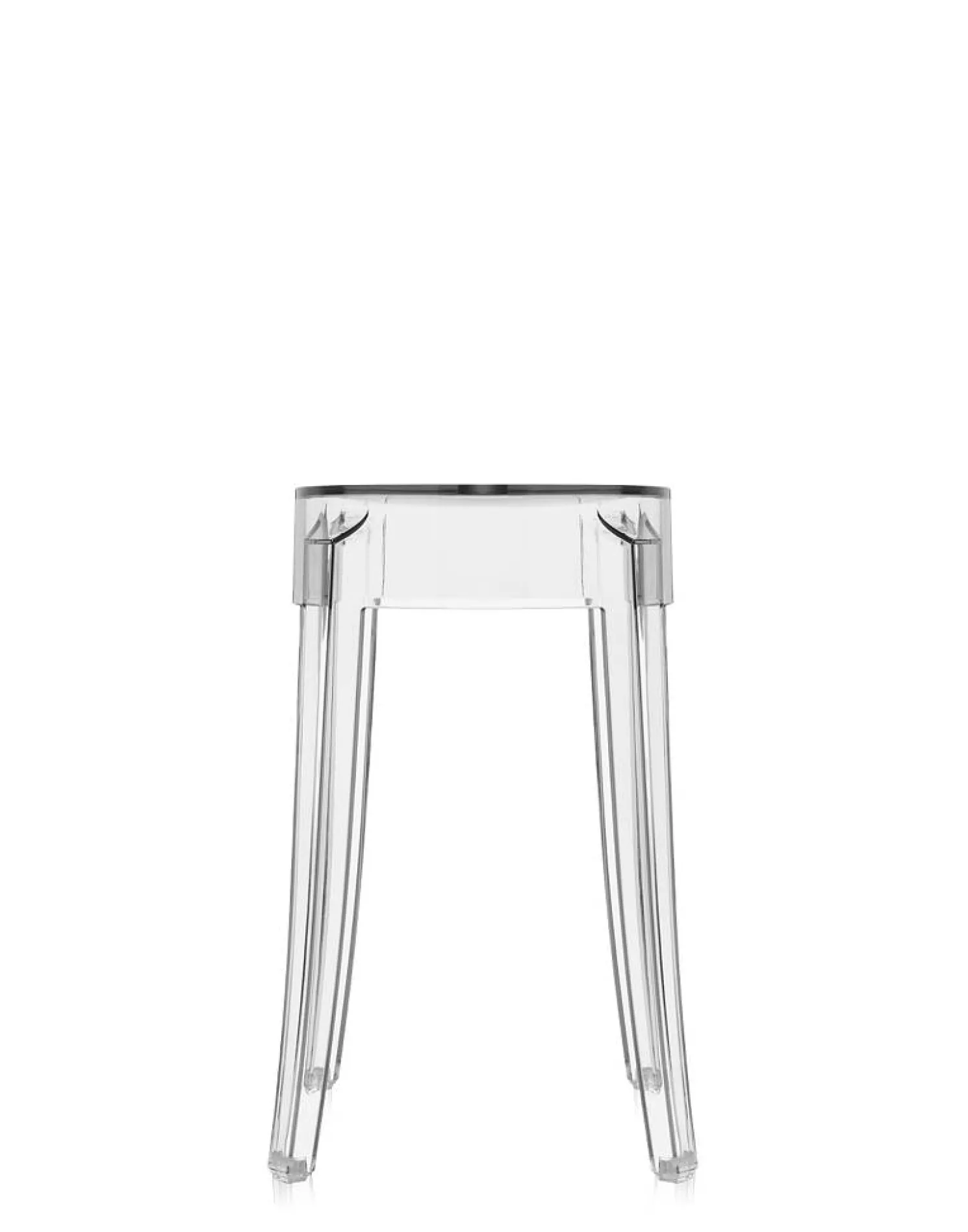 Kartell Hocker Charles Ghost glasklar