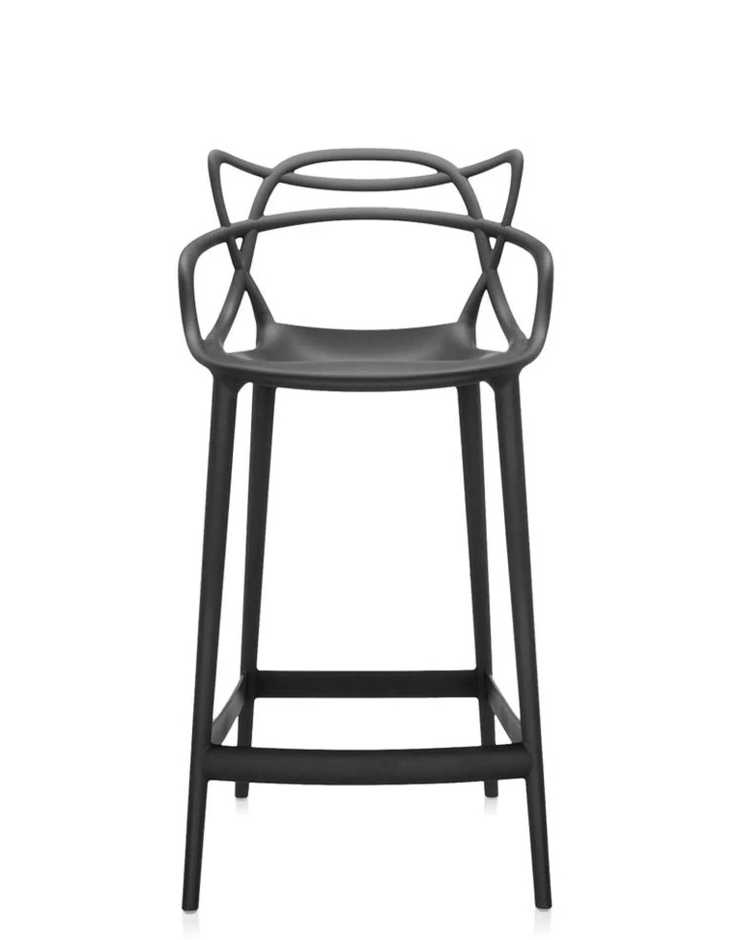 Kartell Masters Stool Barstuhl schwarz