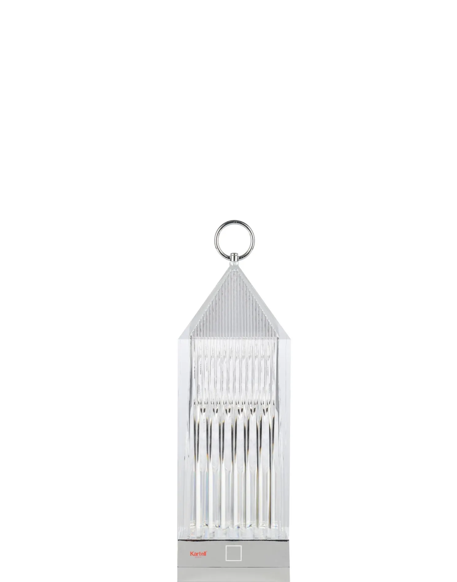 Kartell Outdoor Tischleuchte Lantern kristallklar