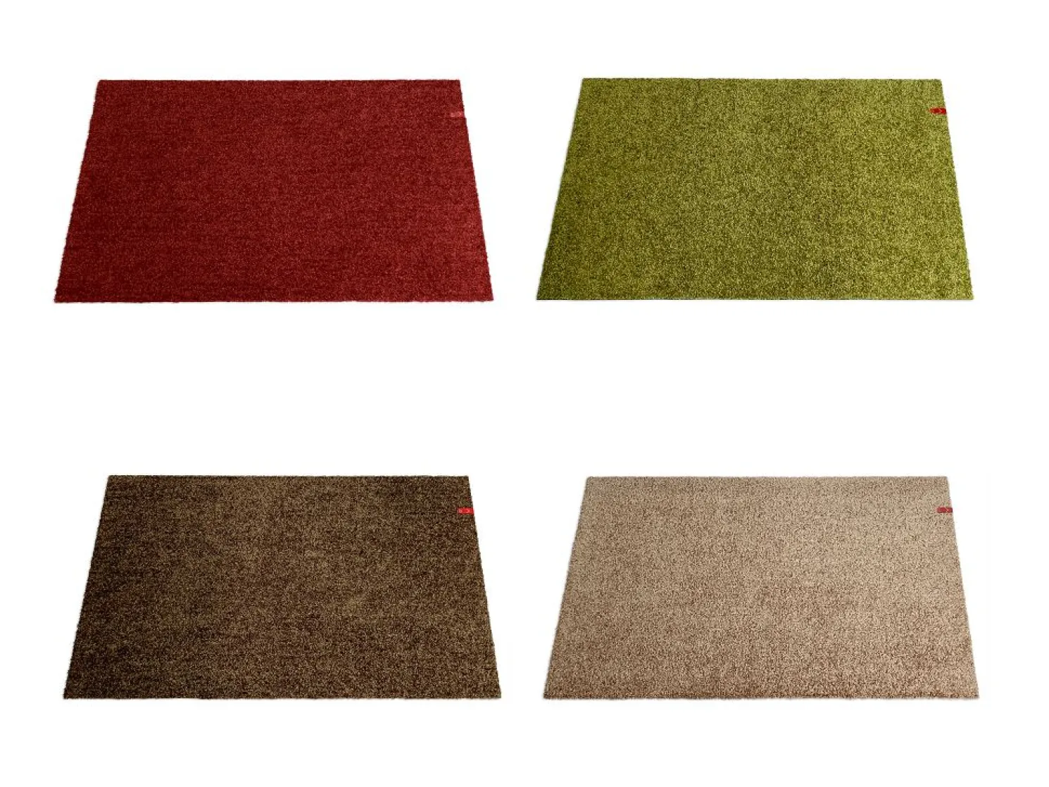 Keilbach Bravo Fußmatte 127 x 77 cm Rot