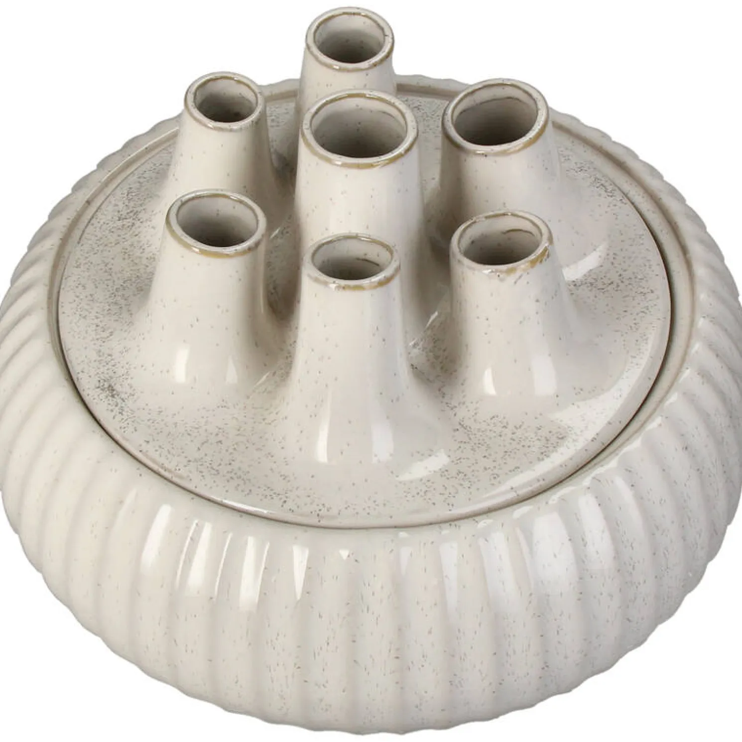 Kersten B.V. Vase Stoneware weiß 29x29x25.5cm
