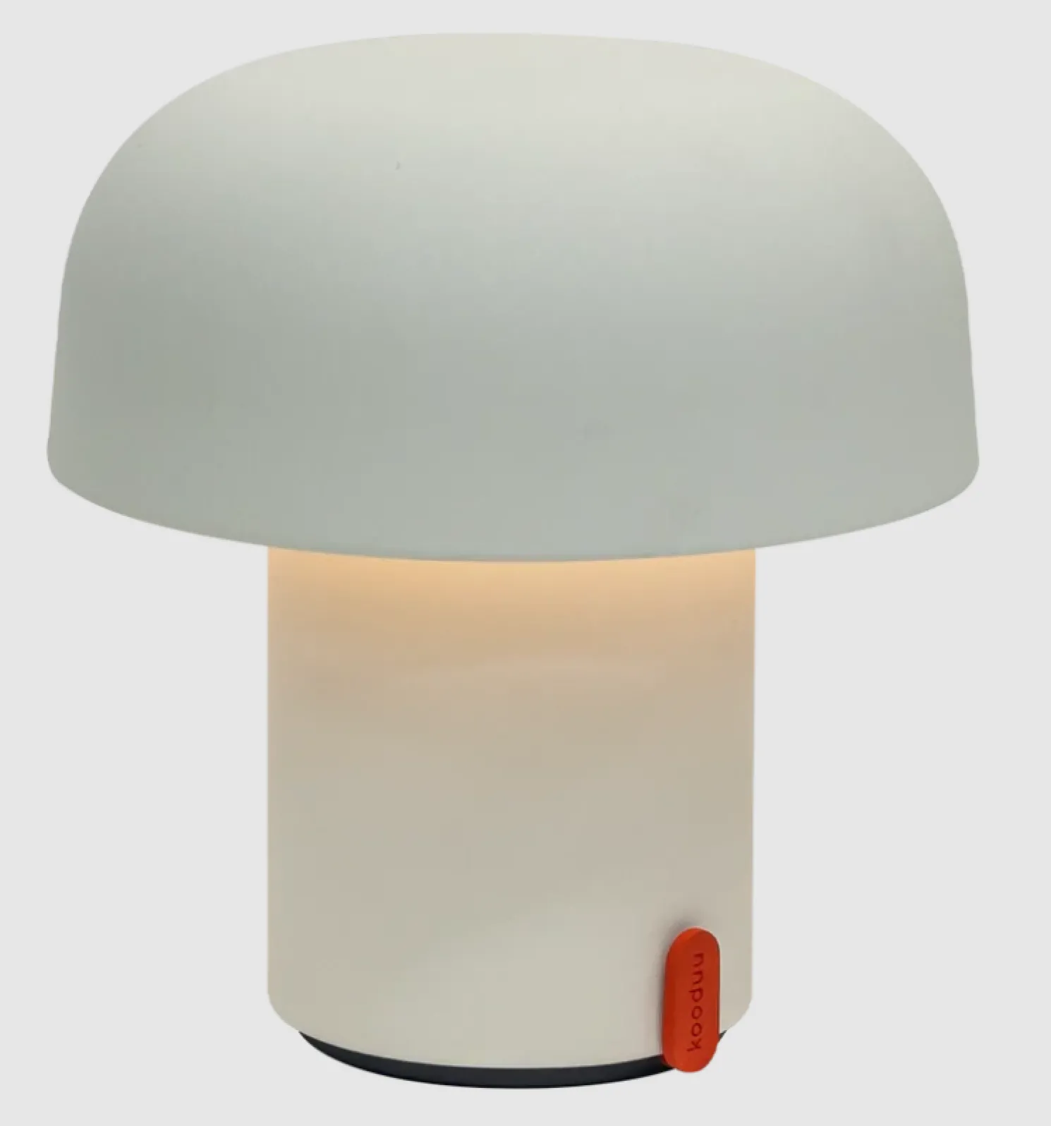 Kooduu Sensa moderne Tischlampe - lange Akkulaufzeit weiß