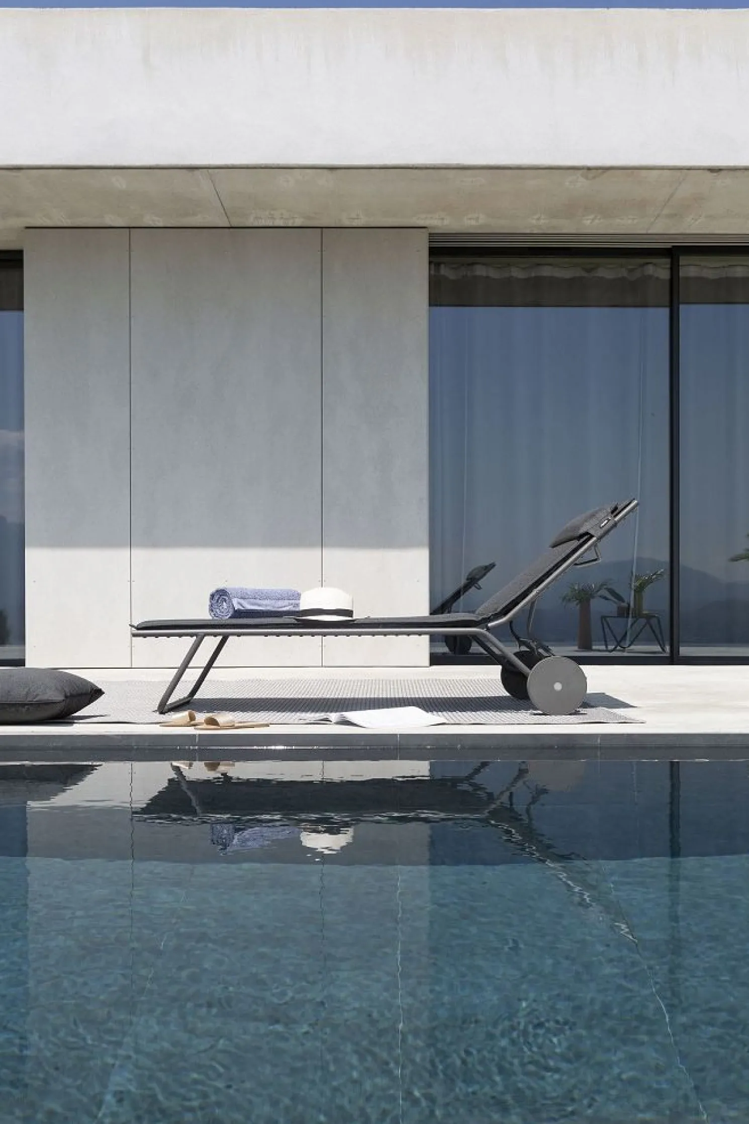 Lafuma Outdoor Sonnenliege BAYANNE Jade / Gestell Titane