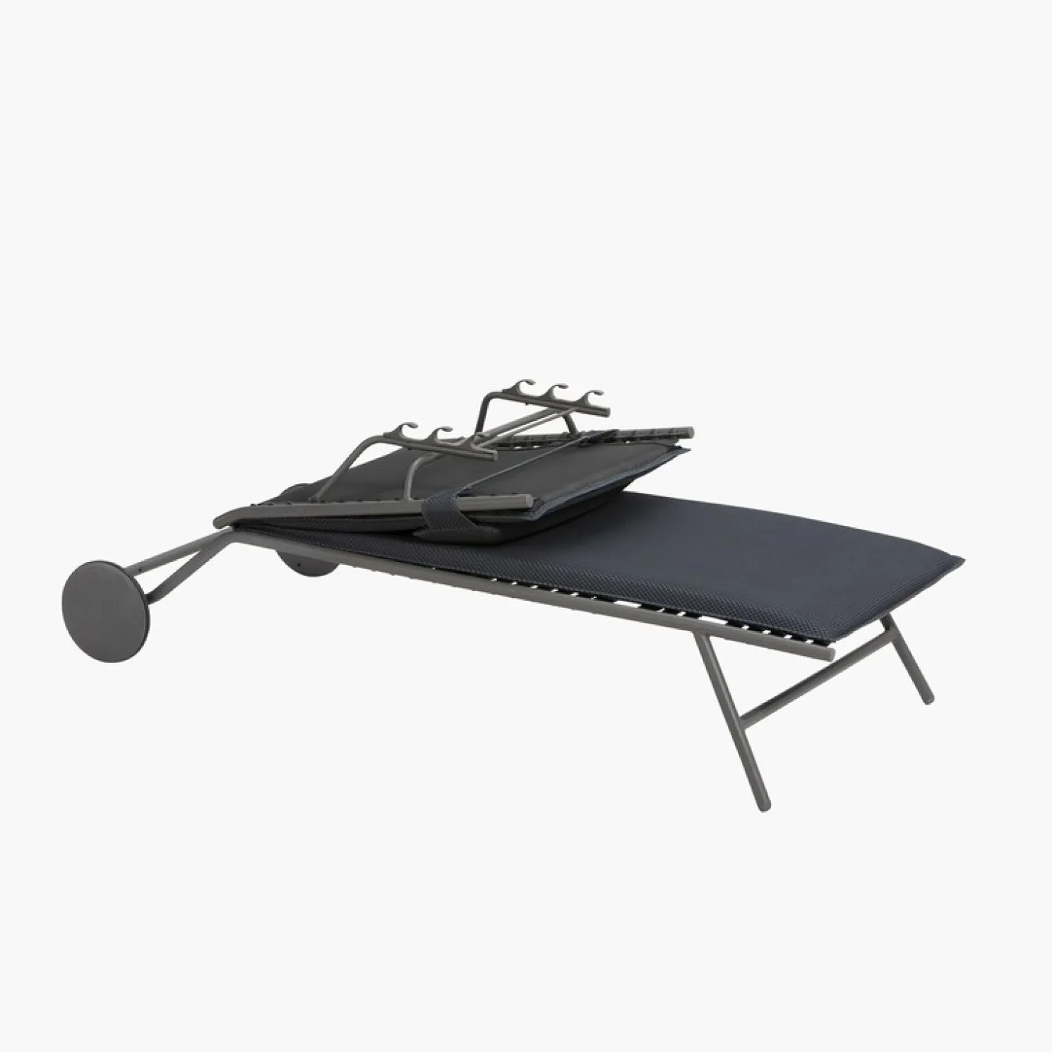 Lafuma Sonnenliege Miami II BeComfort® dunkelgrau