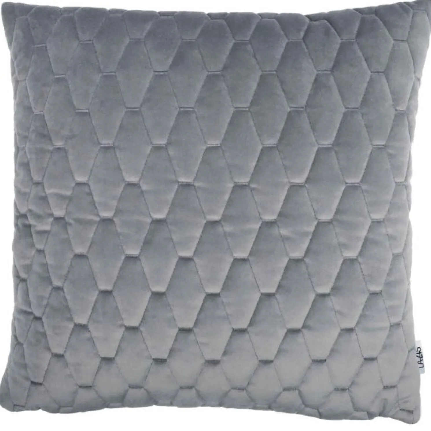 Lazis Kissenhülle Borris 60 x 60 cm Grau