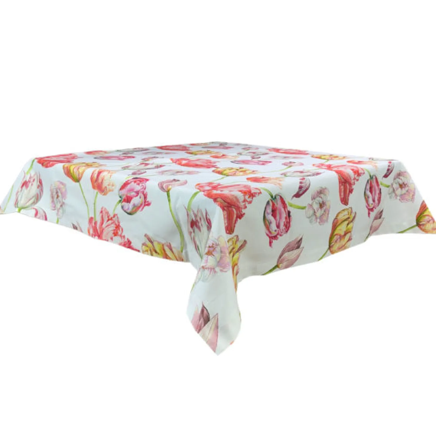 Lazis Tischdecke Idas tulips 130 x 130 cm