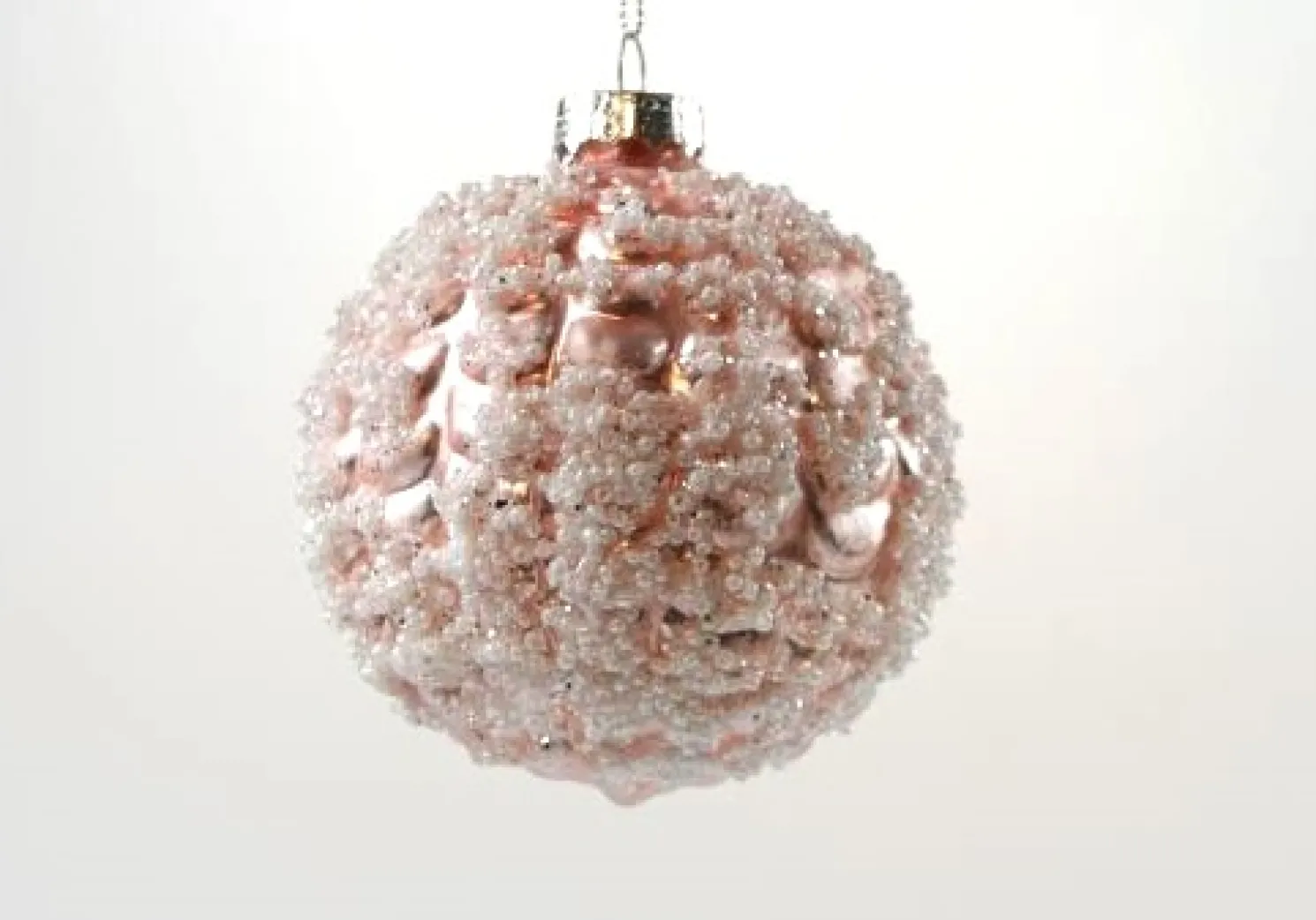 Hoff Glaskugel Rosa Ø 8 cm 1 Perlen