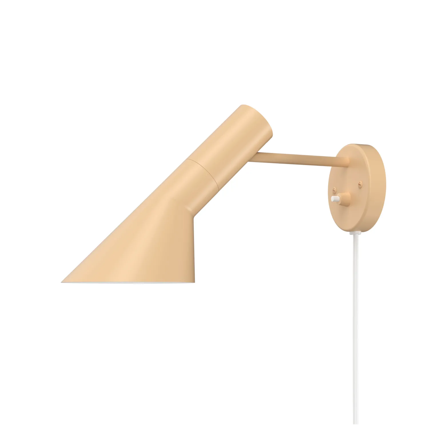 Louis Poulsen AJ Wandleuchte mit Kabel warmes Sand