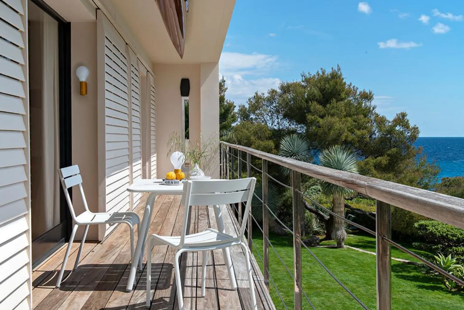 Fermob Luxembourg Tisch 80x80 4-Beine Acapulcoblau