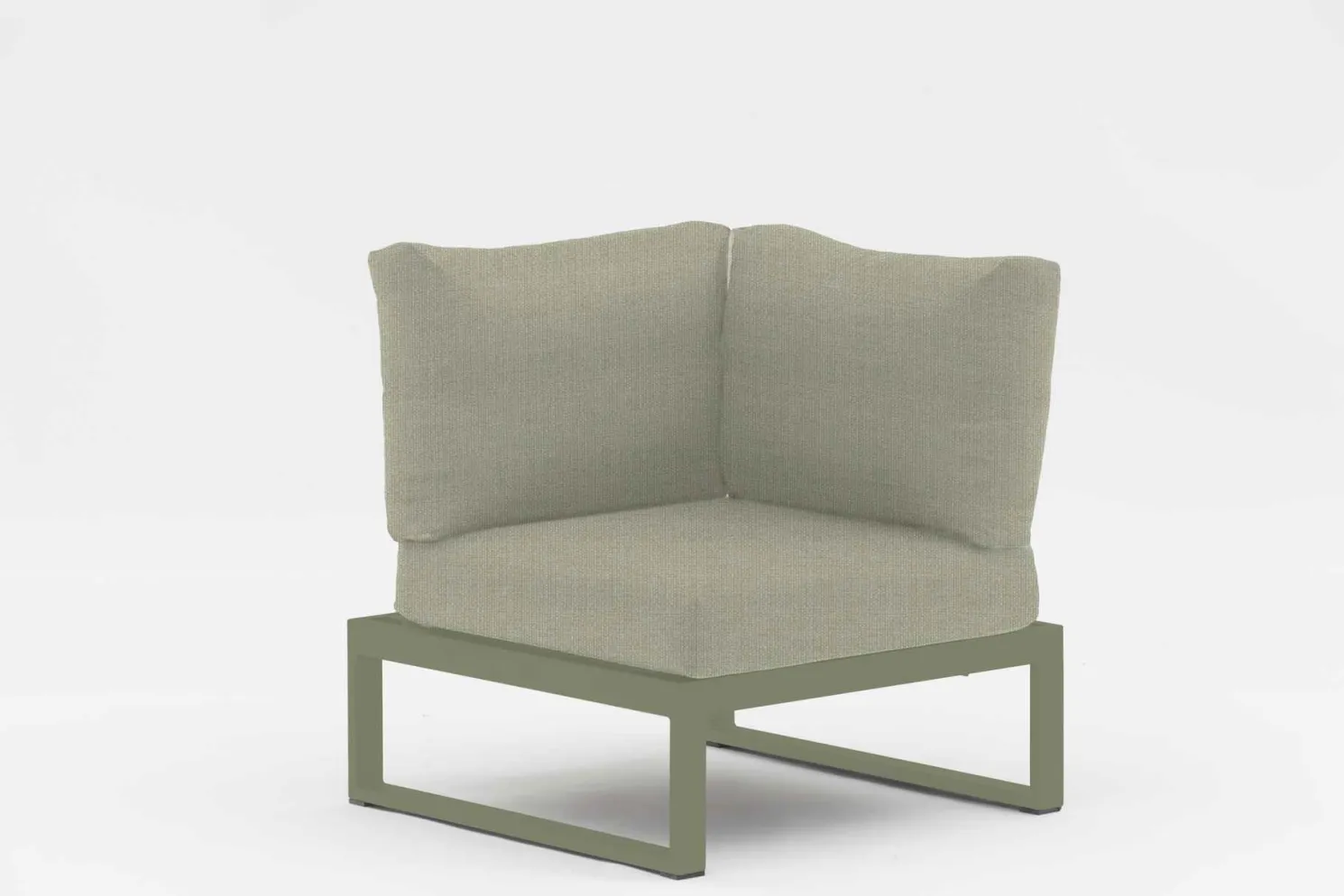 4-M Design Nest Eckelement für Outdoor Sofa Grün
