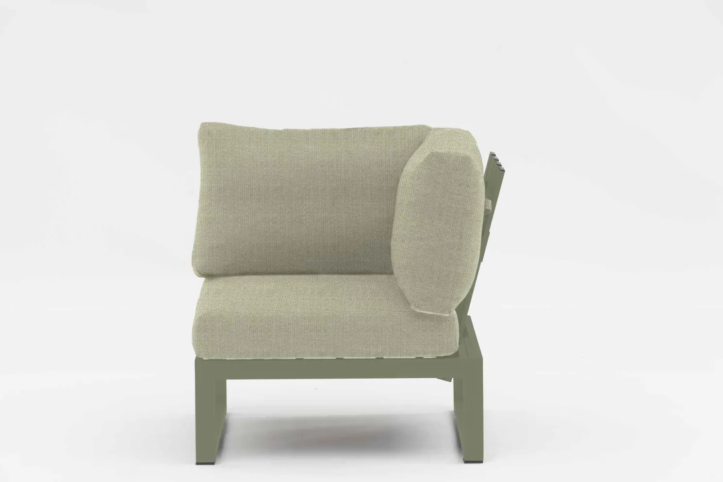 4-M Design Nest Eckelement für Outdoor Sofa Grün