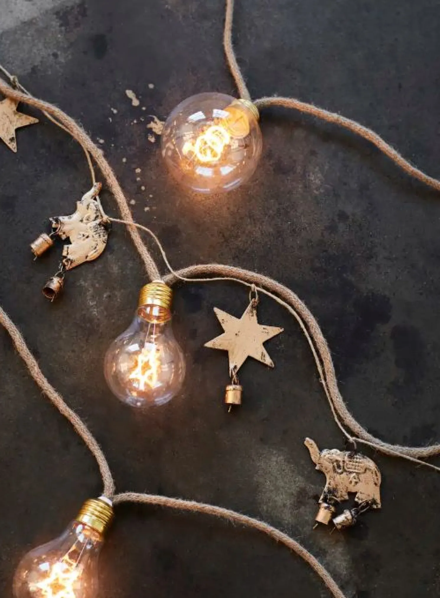 MADAM STOLTZ Lichterkette mit Sternen