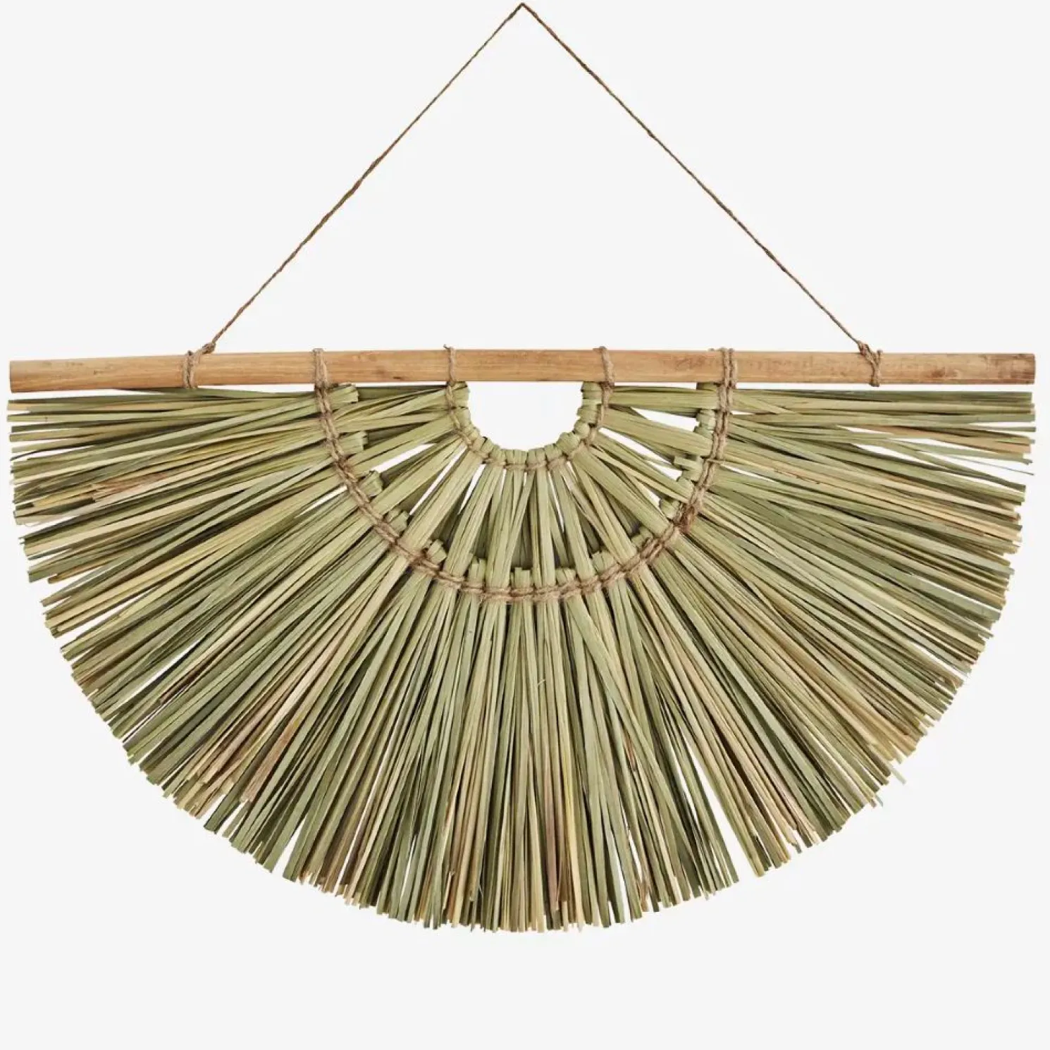 MADAM STOLTZ Wandobjekt aus Seegras