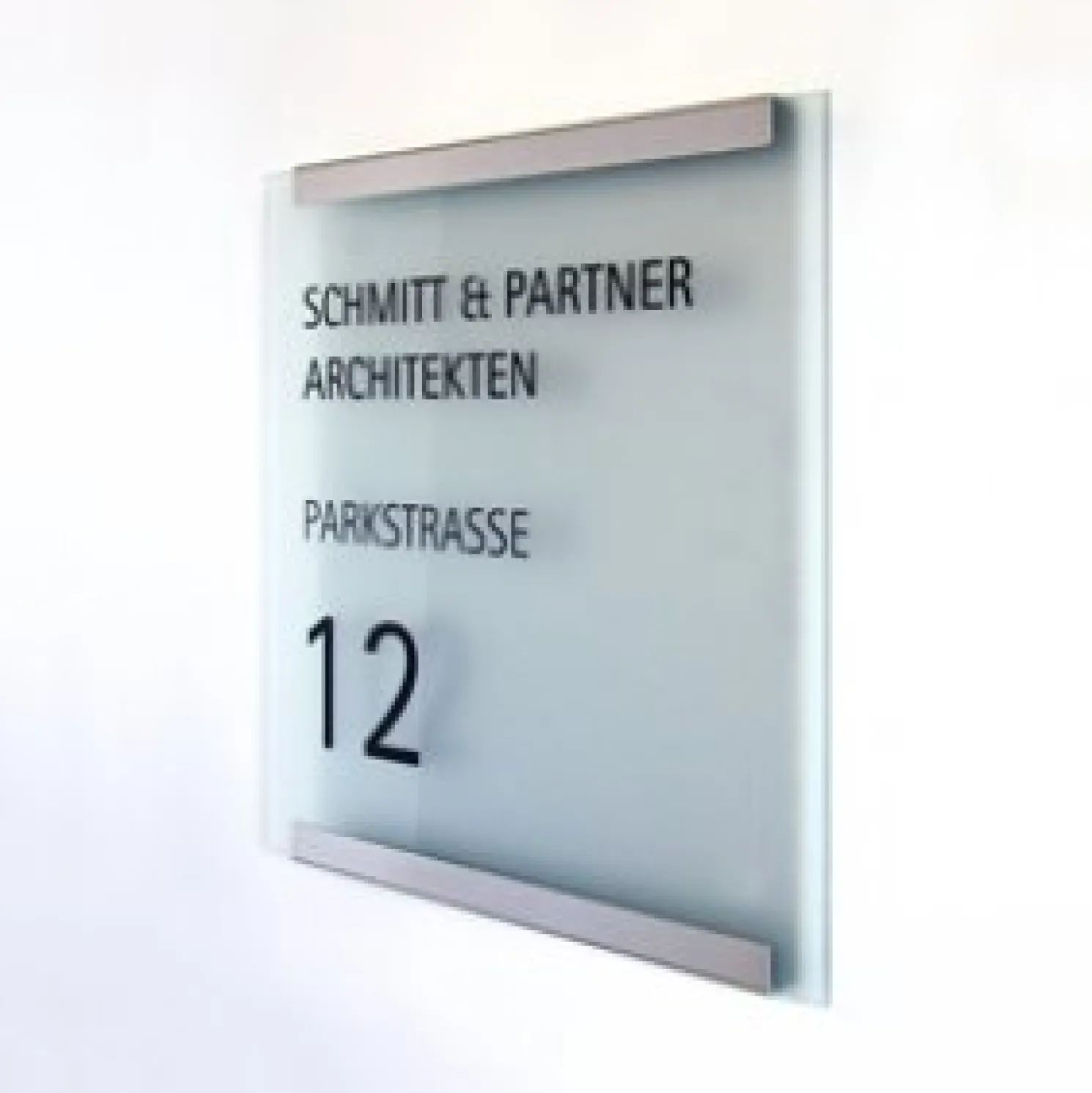 Keilbach Beschilderung für Glasnost Briefkasten Klassiker Glas