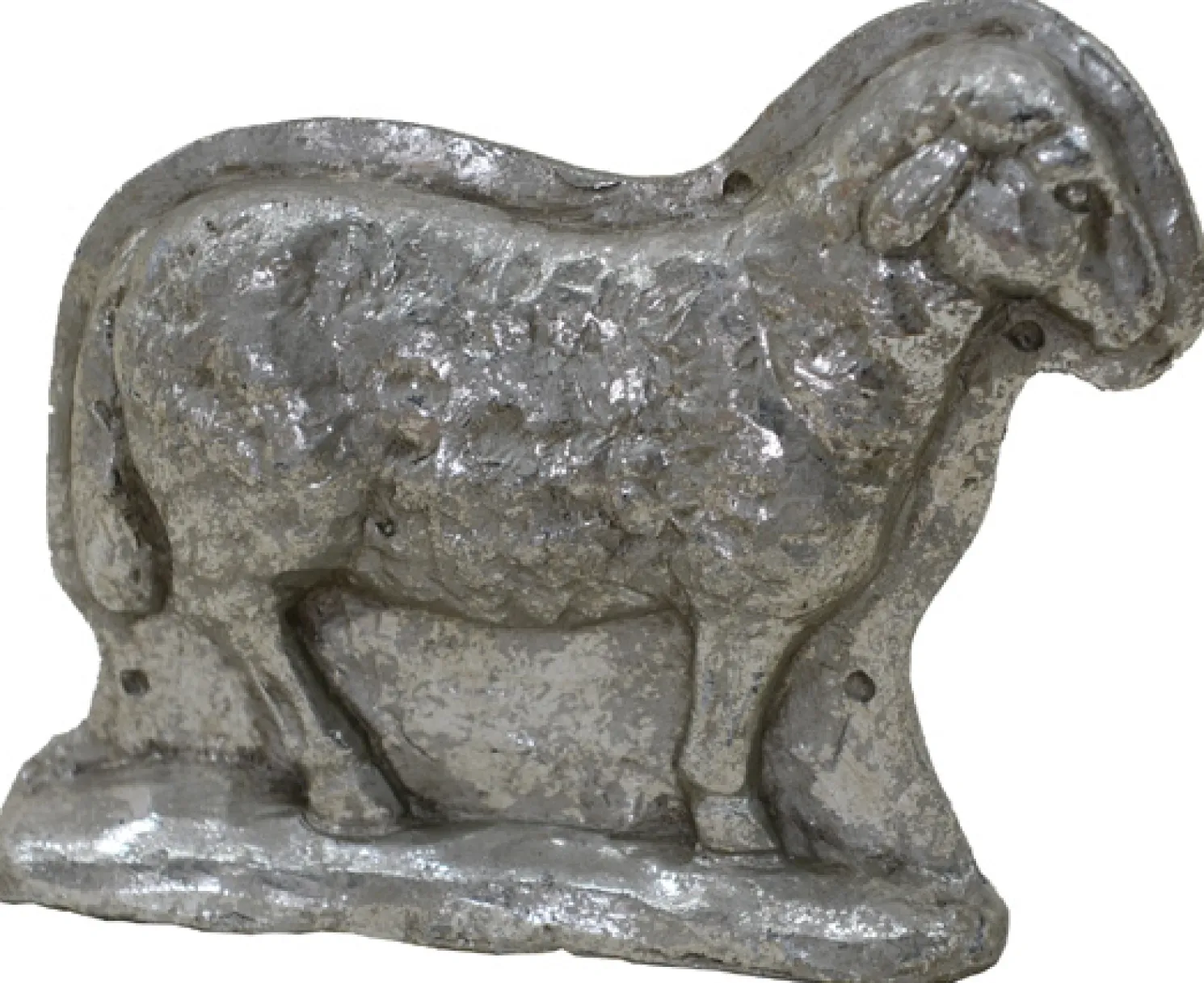 + Osterlamm in Silberoptik