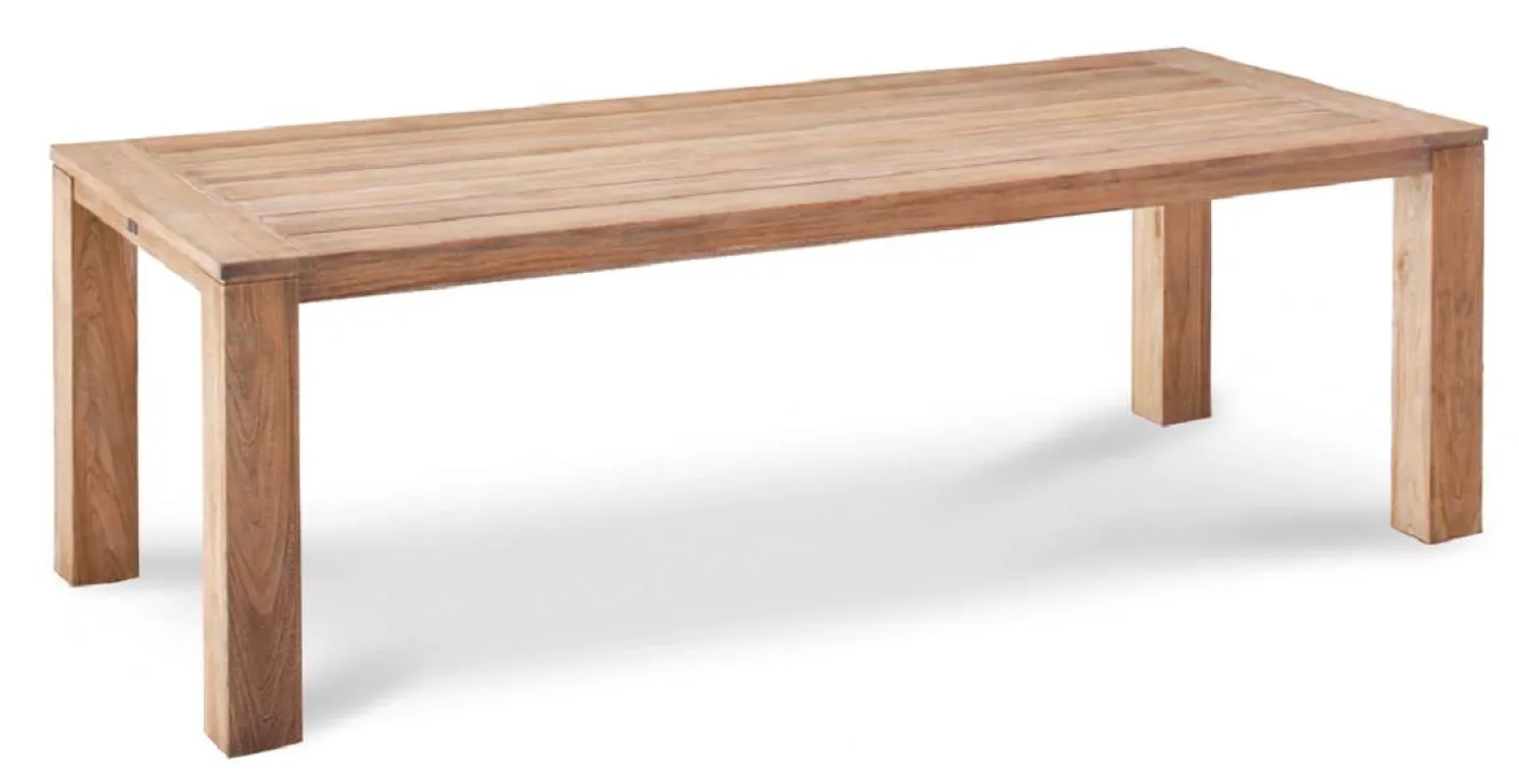 + Teak-Tisch Moretti 240x100cm