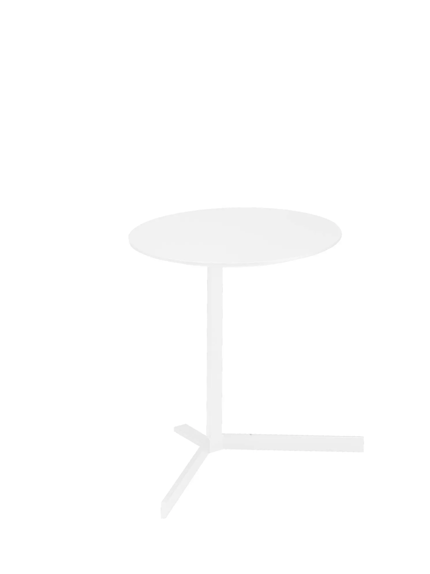 Möller Design Birdy Beistelltisch rund weiß H: 45cm