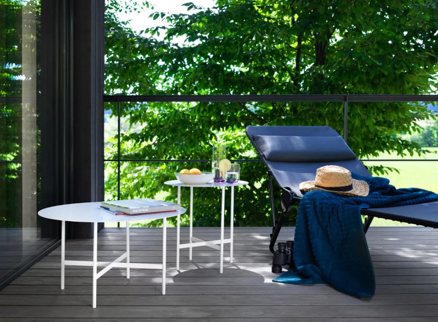 Müller Möbelfabrikation BETA Beistelltisch rund Small RAL 7016 anthrazitgrau