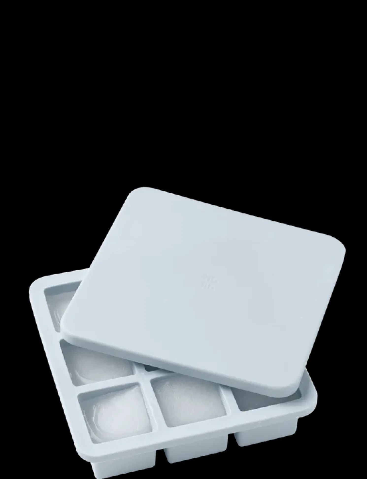 RIG-TIG by Stelton FREEZE-IT Eiswürfelbox mit Deckel light blue 0,9 l