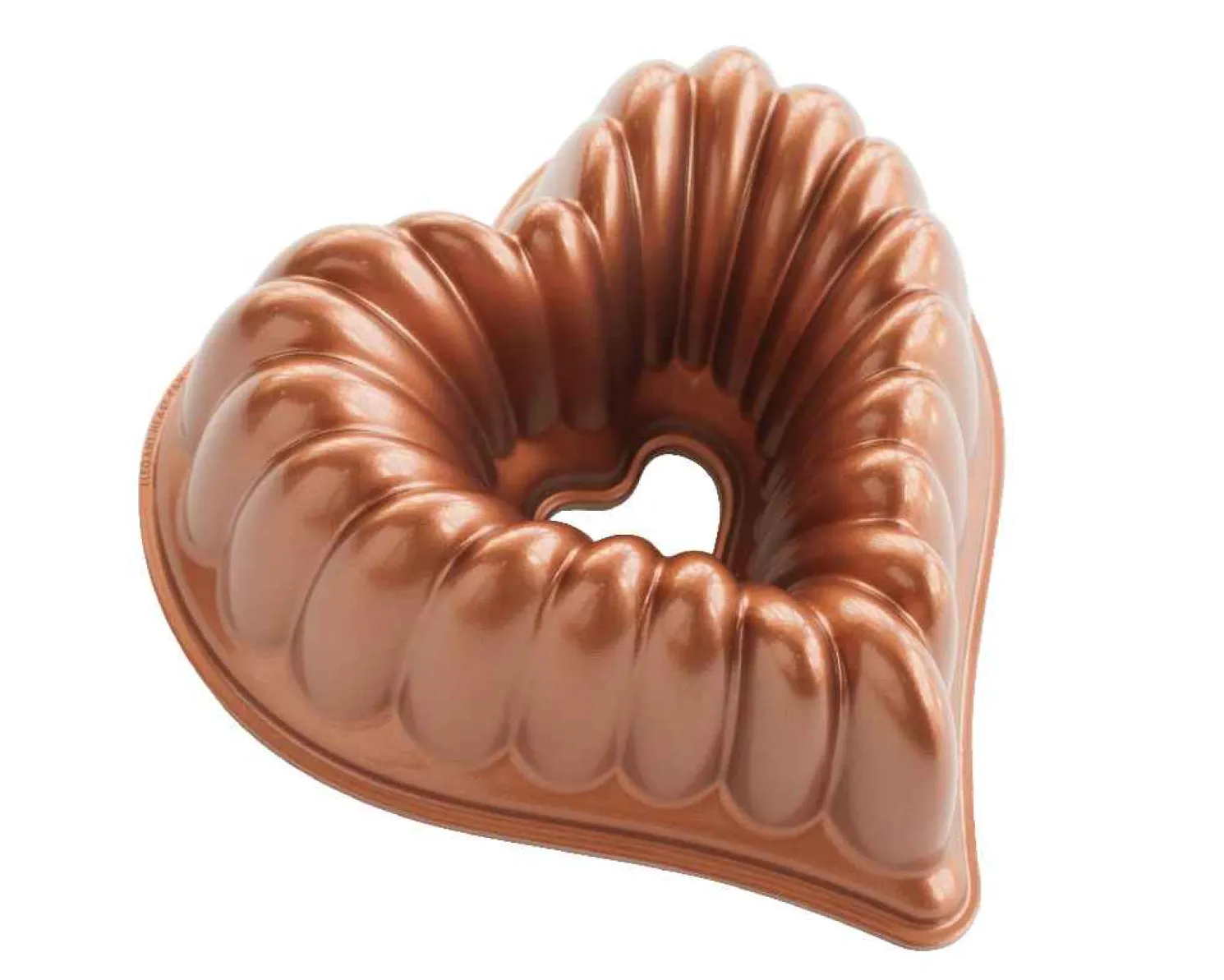 Nordic Ware Kuchenform Herz Elegant Heart Bundt