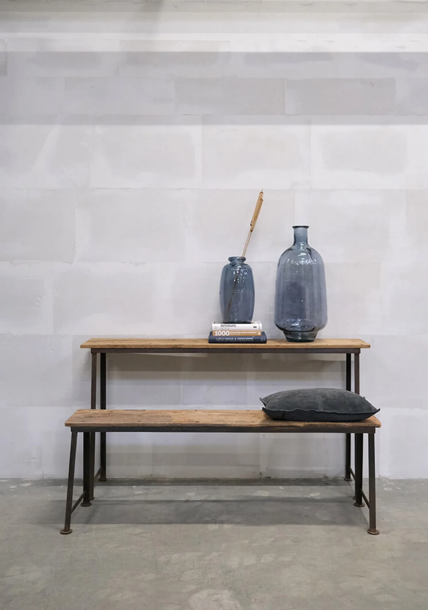 Trademark Living Glasvase Shape Meerblau