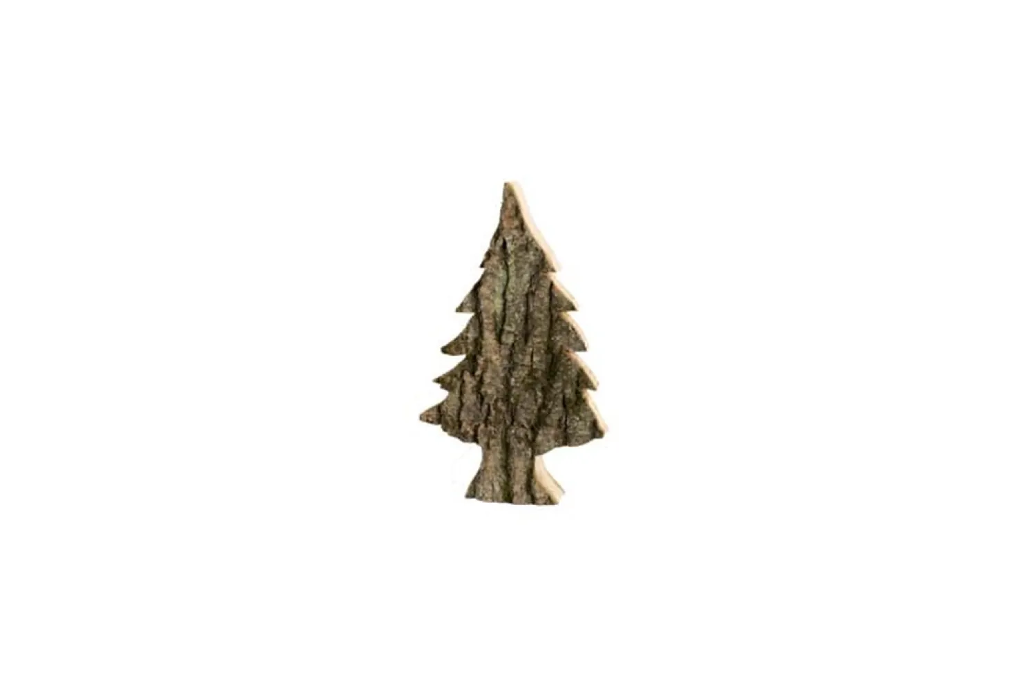 WMG Holztanne mit Rinde S - 35 cm