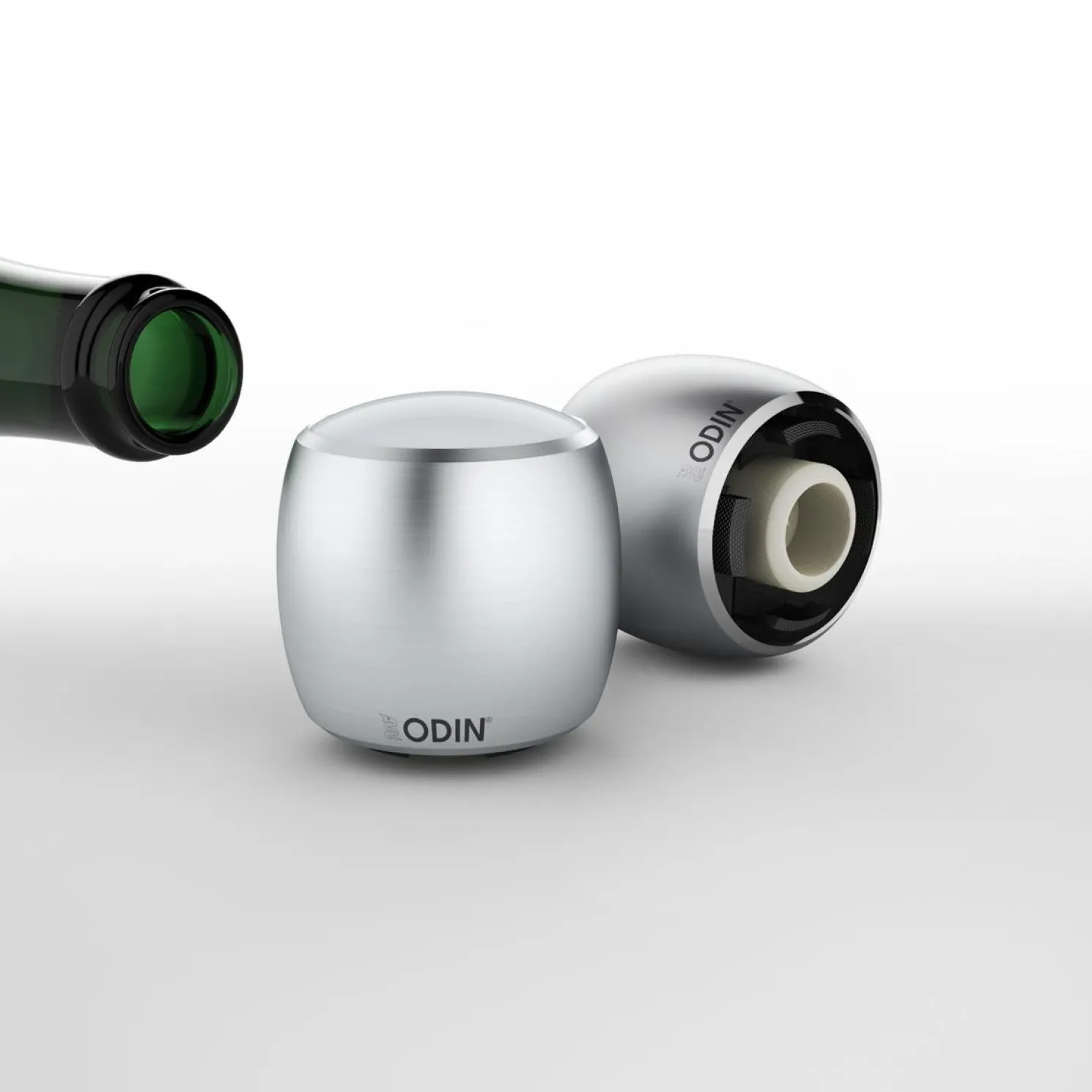 Odin Champagner / Sektverschluss schwarz