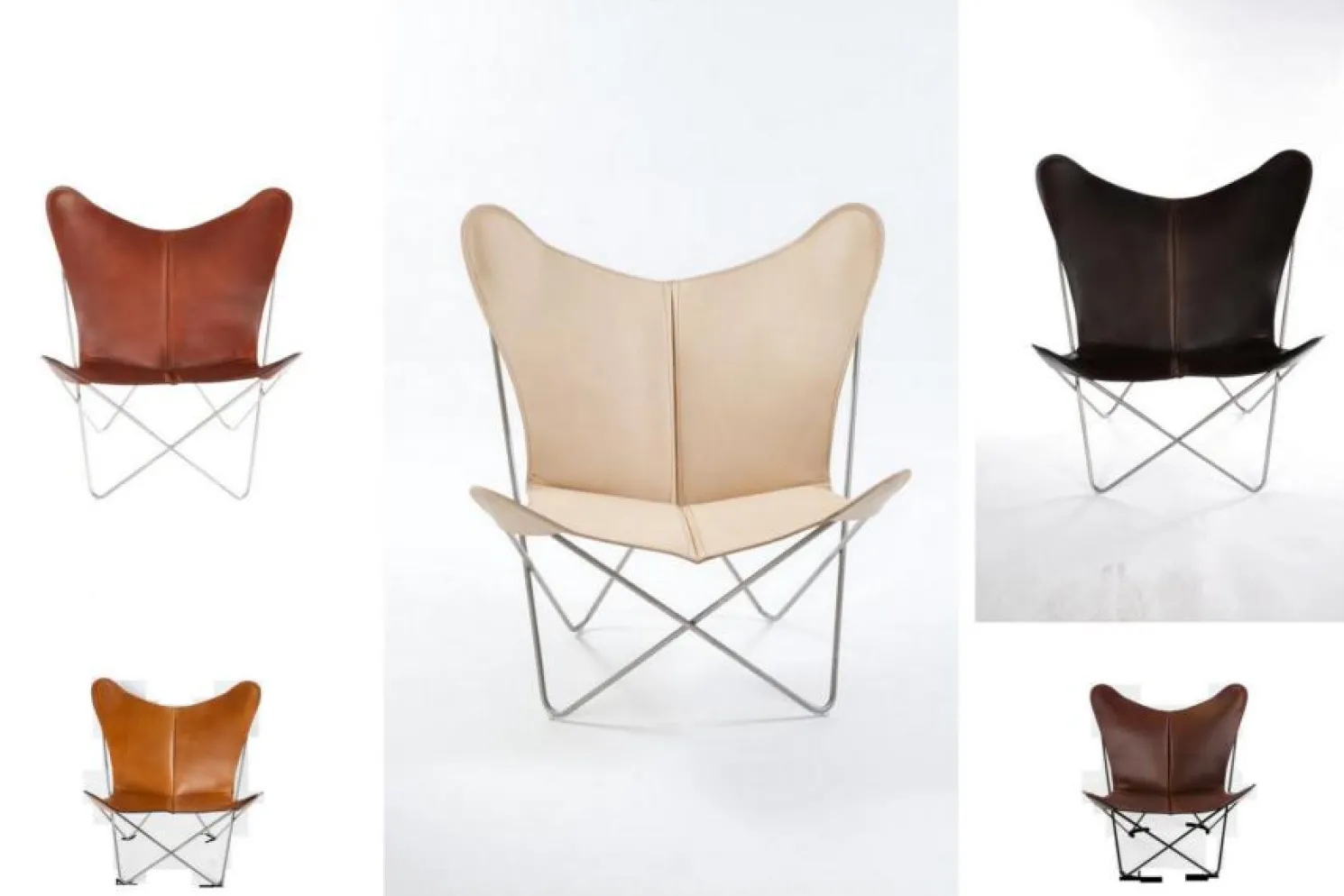 Ox Denmarq TRIFOLIUM Chair - Premiumsessel Stahl schwarz, Haselnuss