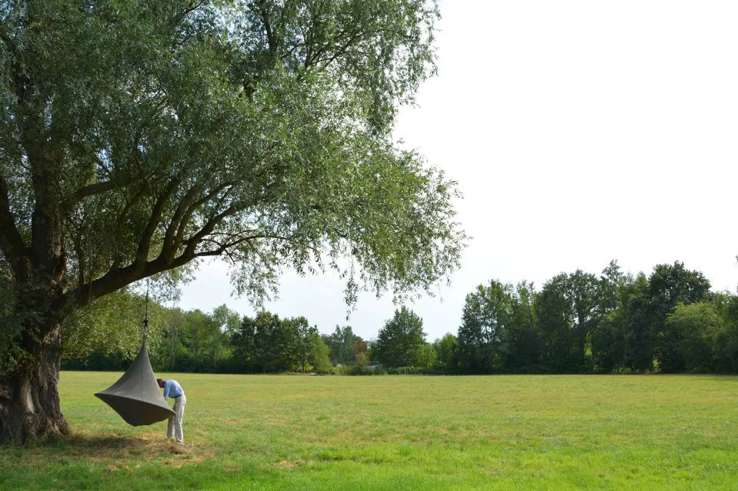 Cacoon Cacoon Hängezelt Olefin double erdbraun Ø 1,80m