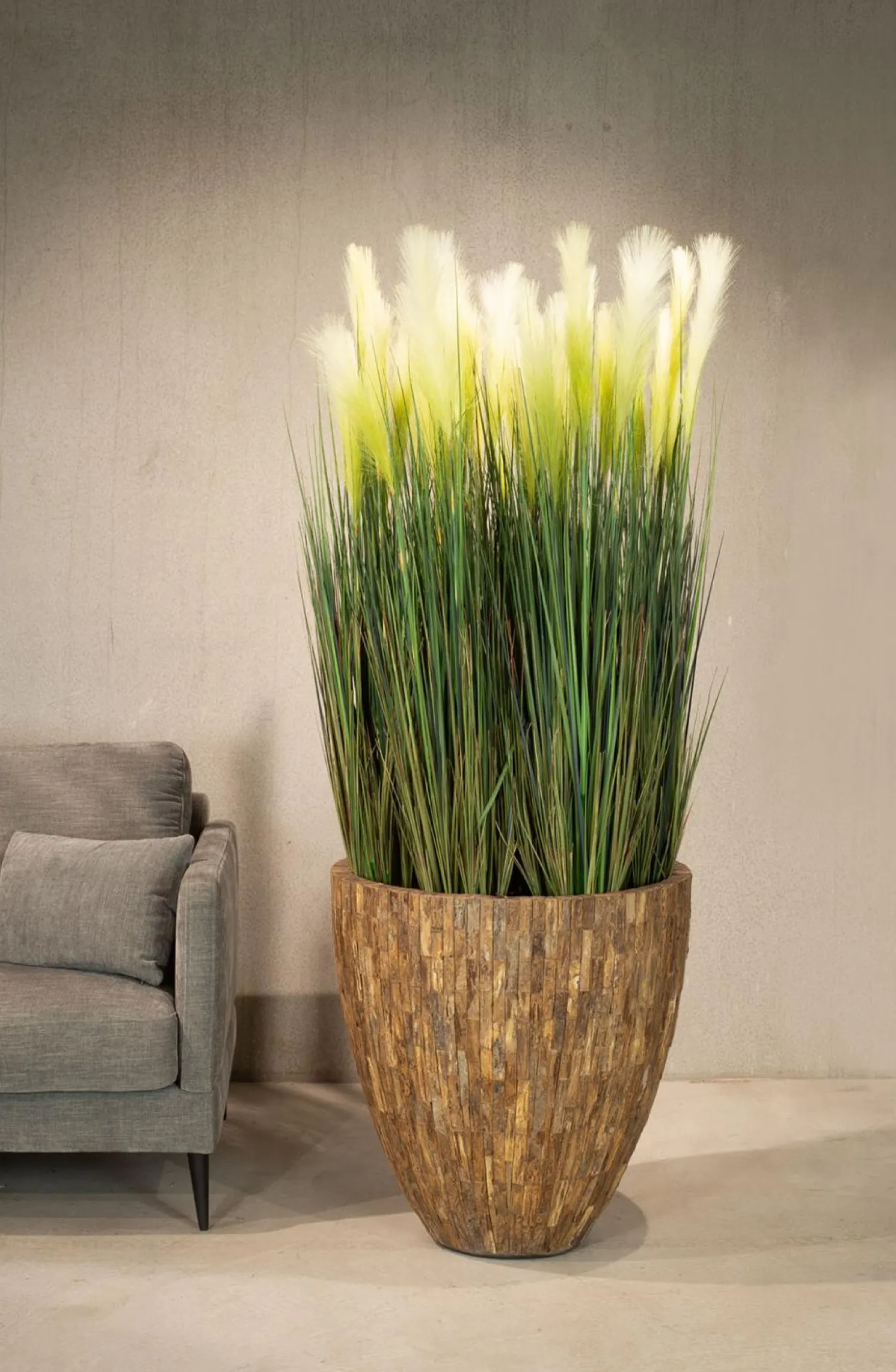 Fleur Ami Rohrkolben (typha) Kunstpflanze 152 cm