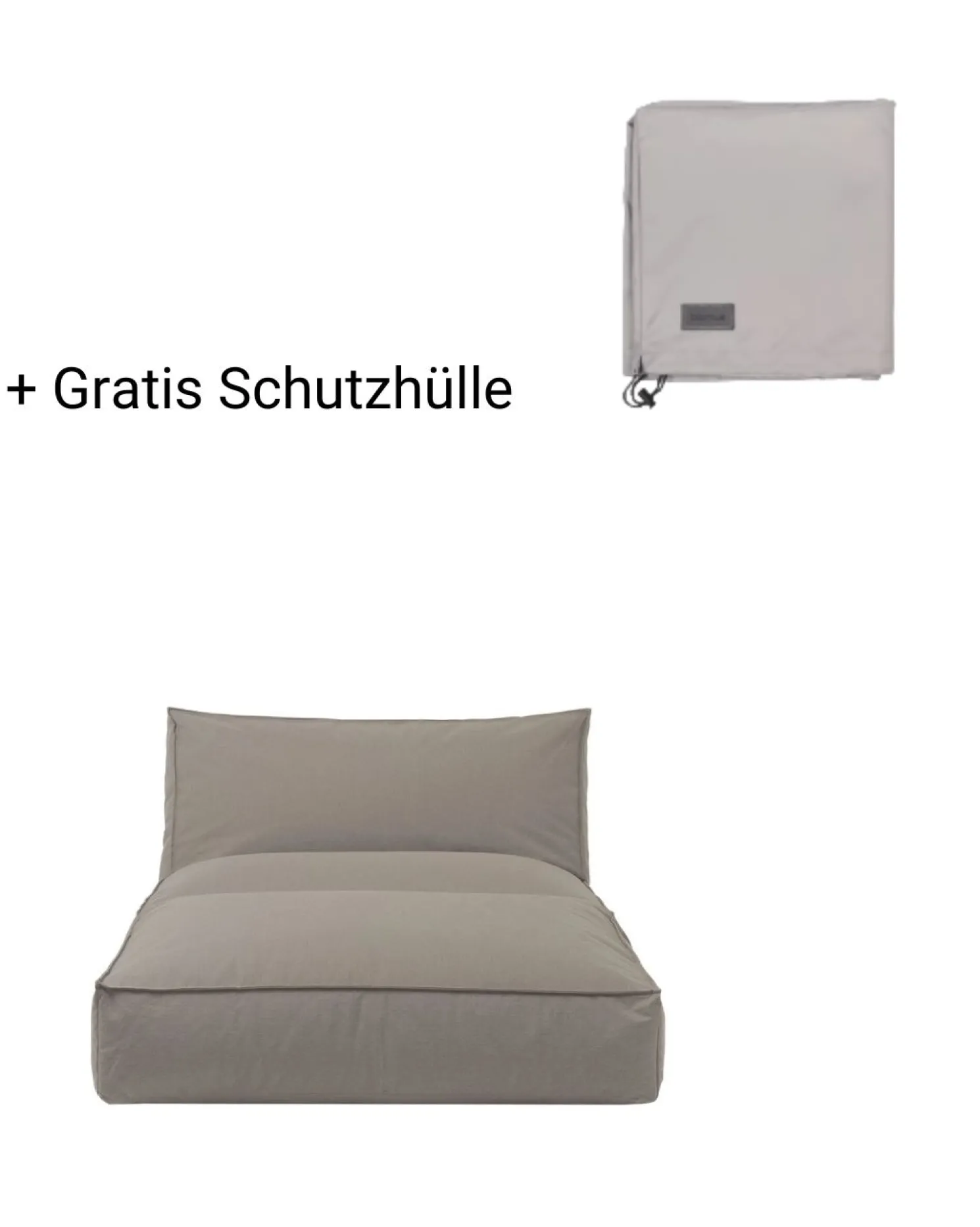 Blomus Sparset Outdoor Bett STAY earth + inkl. gratis Schutzhülle