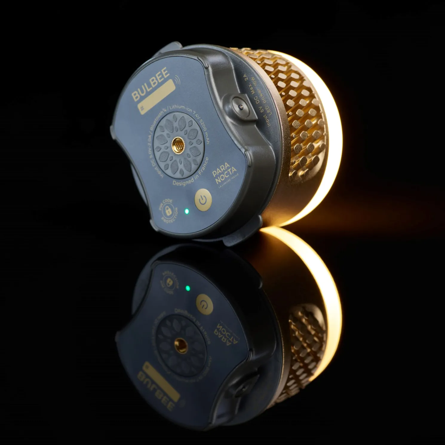 Paranocta Wireless Outdoorleuchte Bulbee mit 4 Lichtstärken