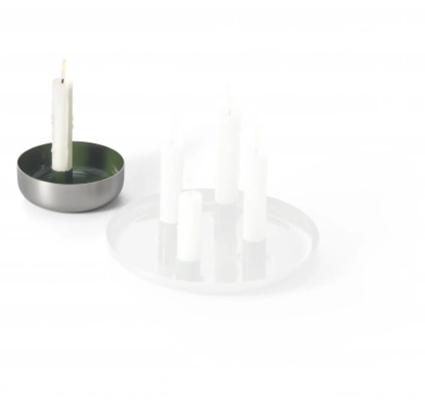 Philippi BIEL Collection - BIEL Collection - Adventsteller mit Kerzenhaltern - Schale