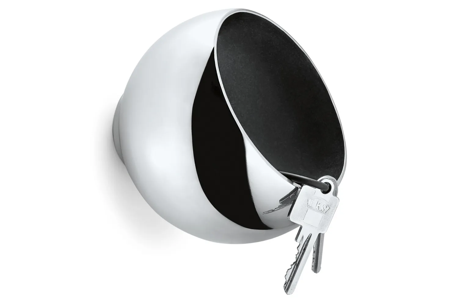 Philippi Sphere Garderobenkugel silber