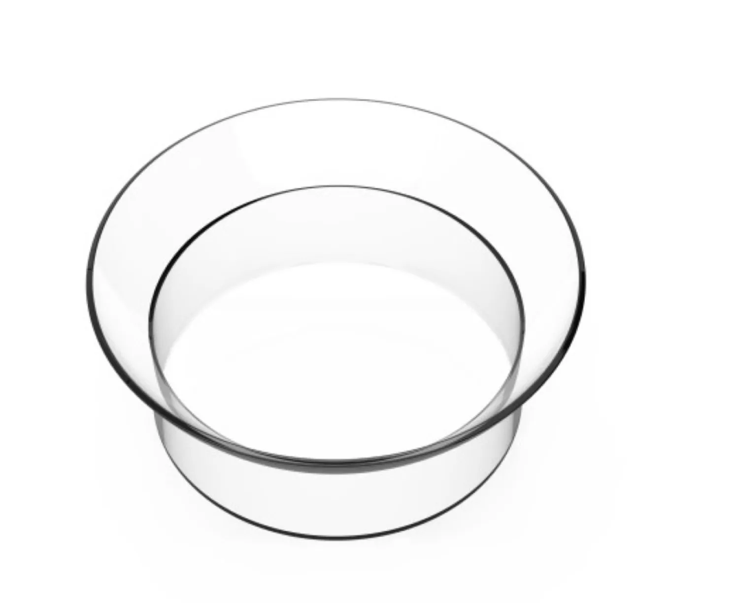 Philippi Wilhelm Abtropfschale aus Glas