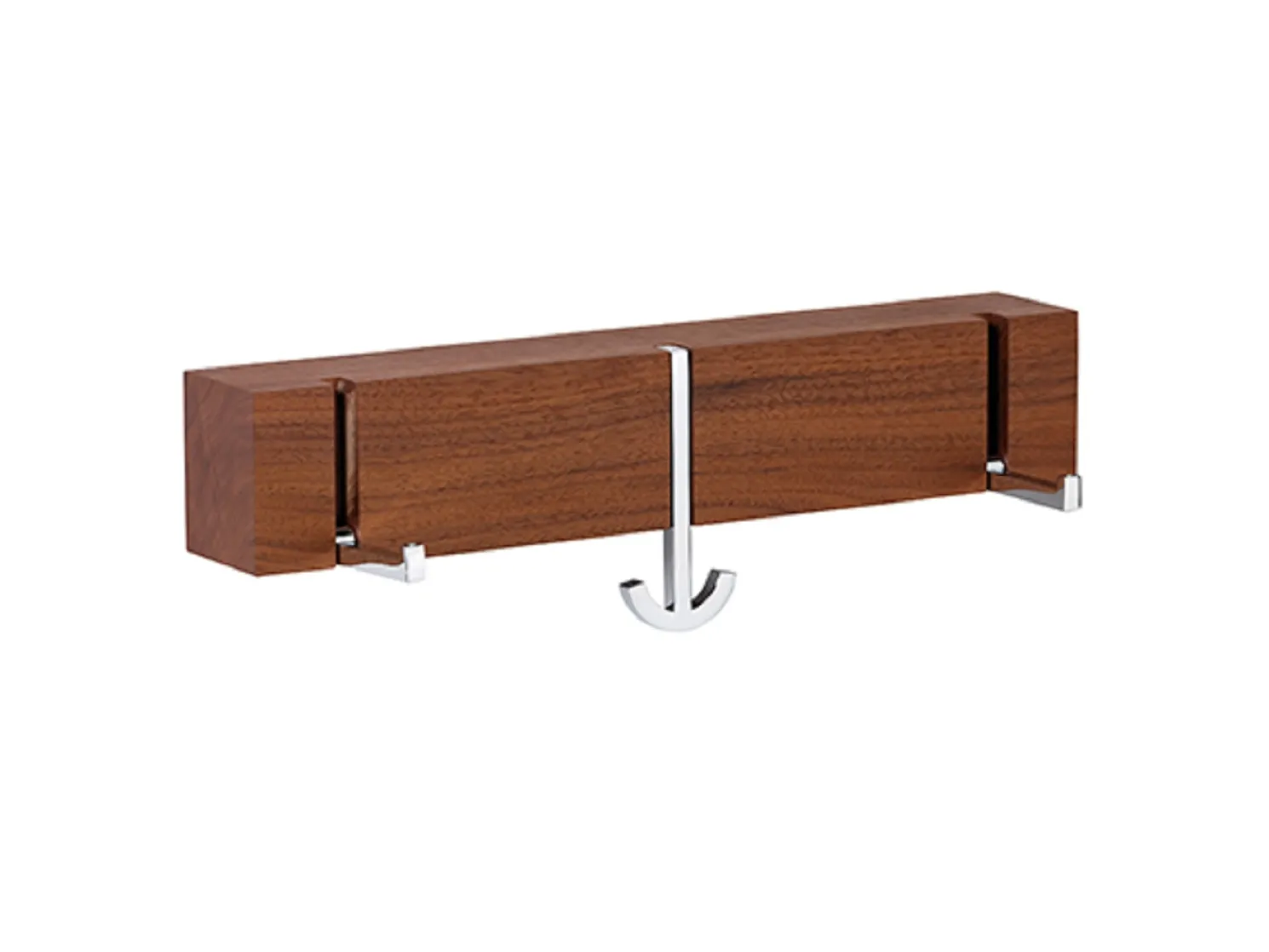 pieperconcept Wandgarderobe ANCORA TRE Nussbaum geölt