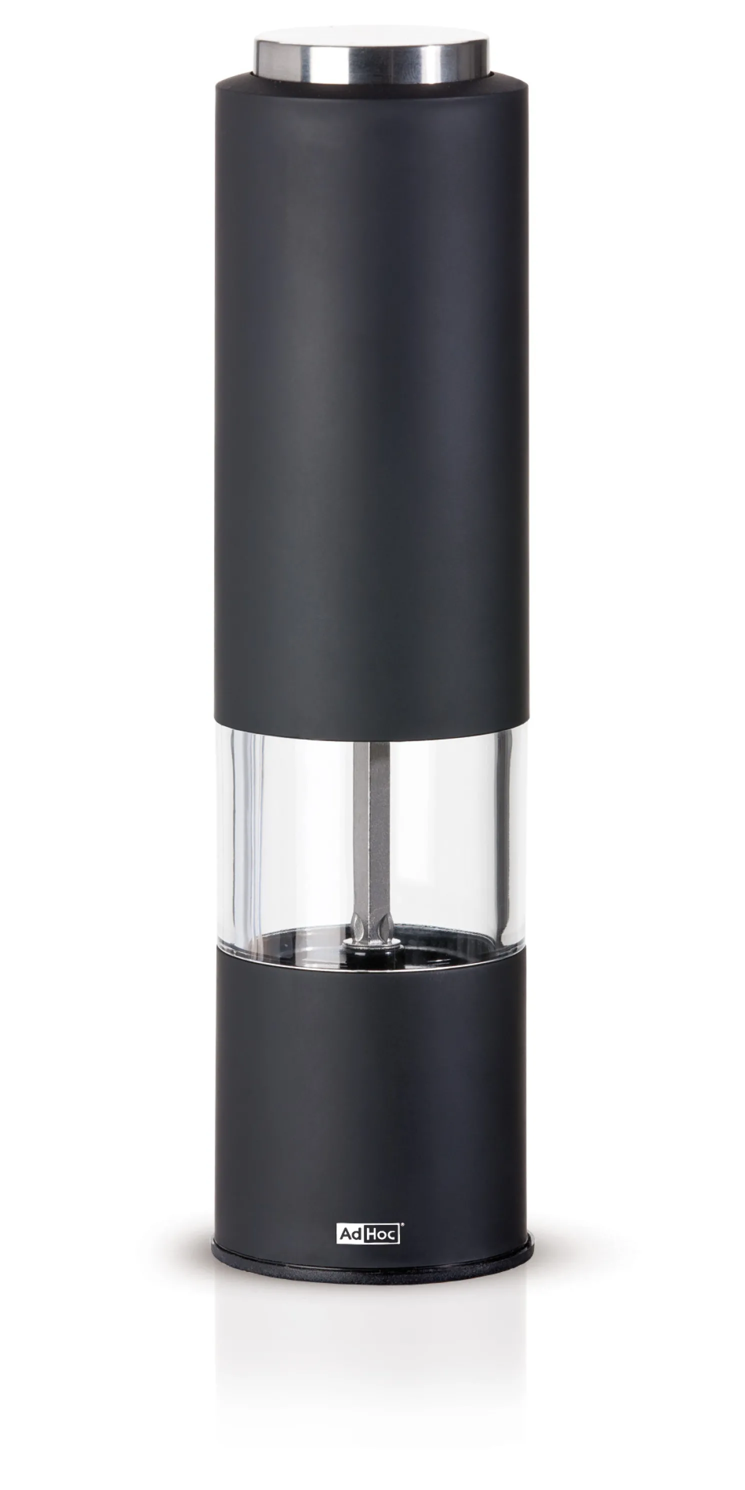 Ad Hoc Elektrische Pfeffer- oder Salzmühle TROPICA Schwarz