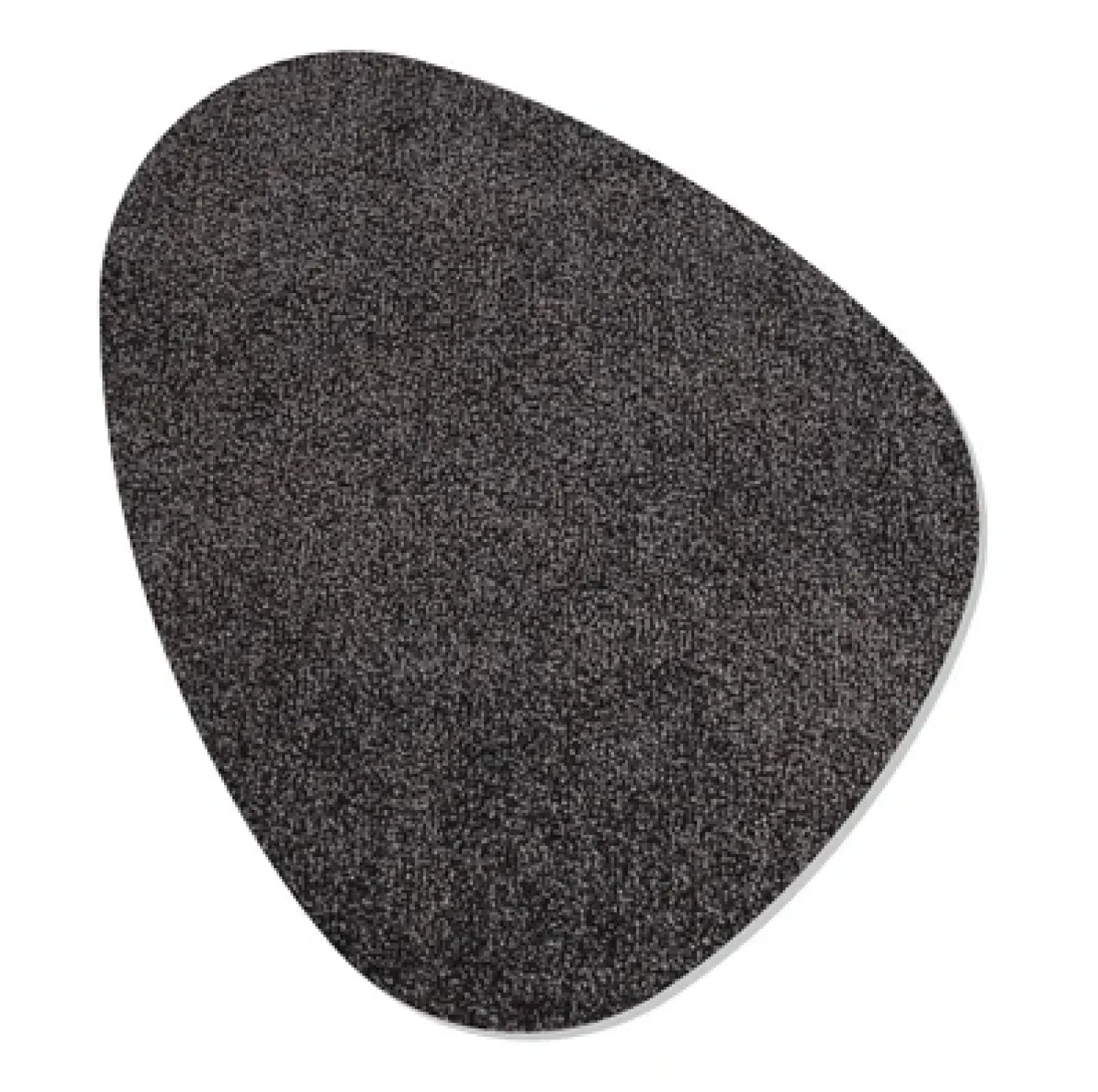 Keilbach Kiesel Schuhabstreifer mit rutschfestem PVC-Rücken dunkelgrau