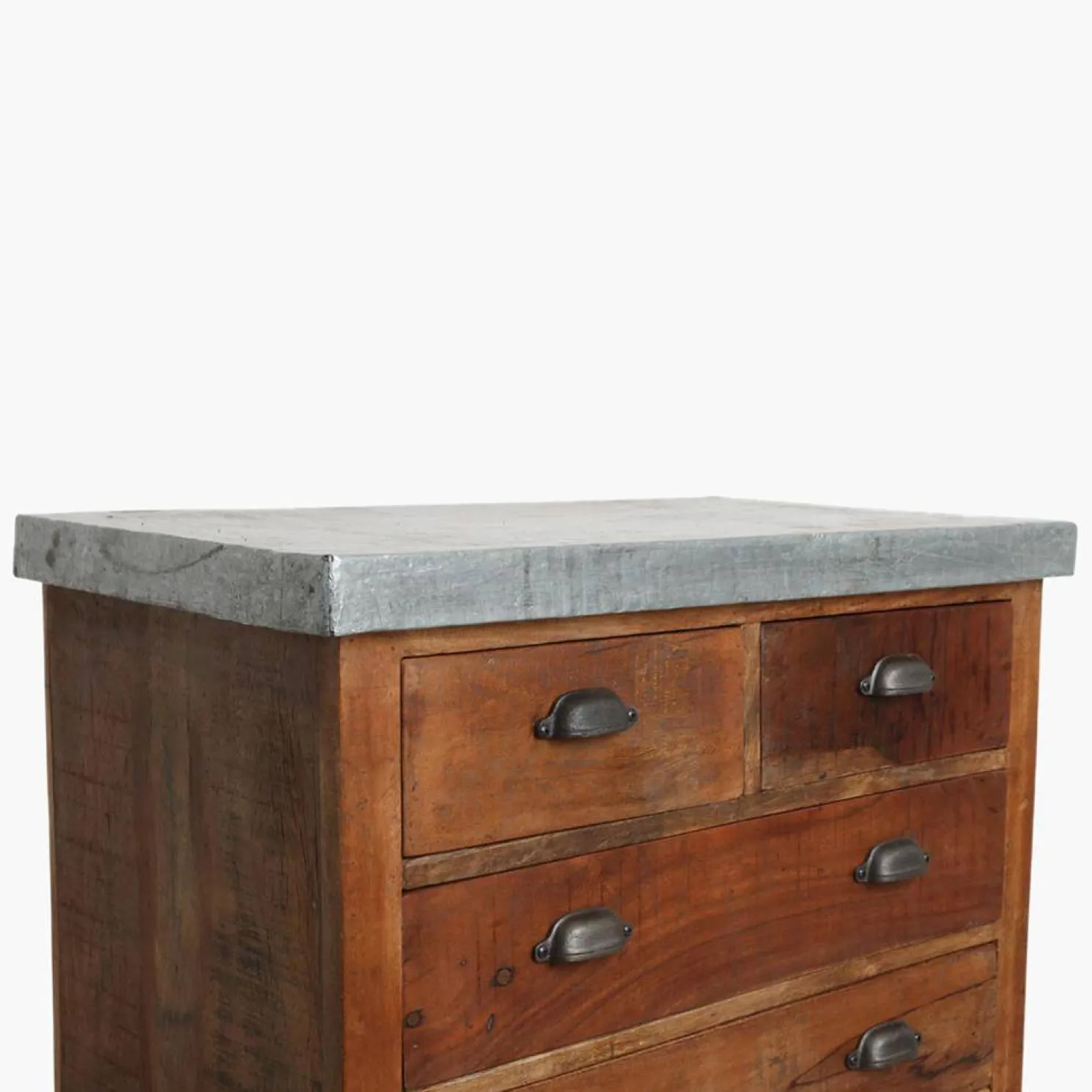 Raw Materials Sideboard - Zink; 83x48x83 cm