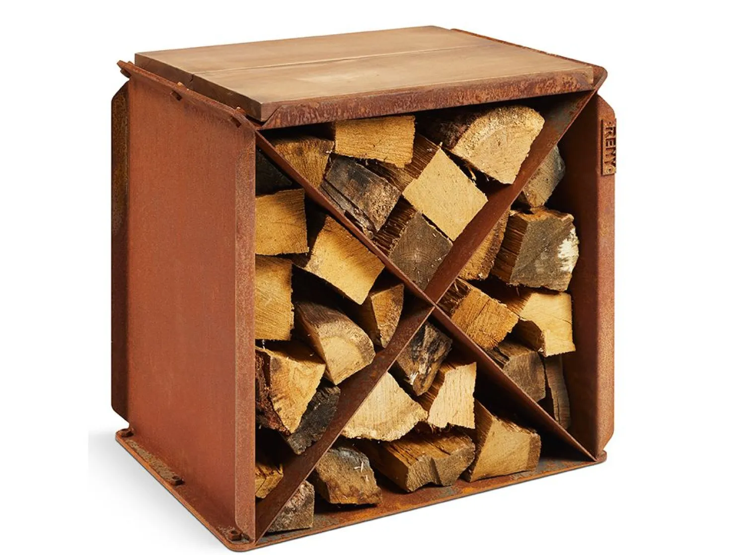 RB73 Holzaufbewahrung BloX 48 x 39 x 47 cm