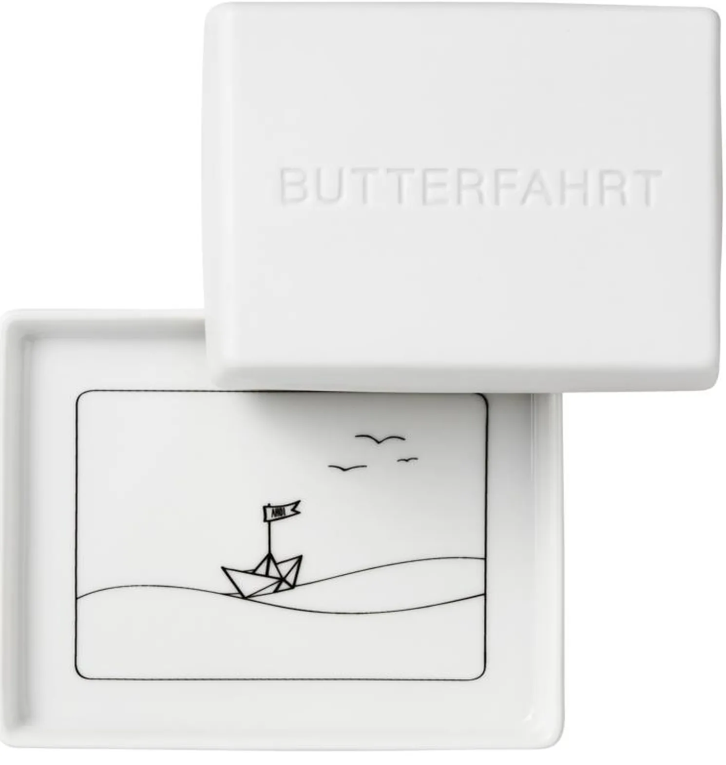 Räder Butterfahrt - Butterdose