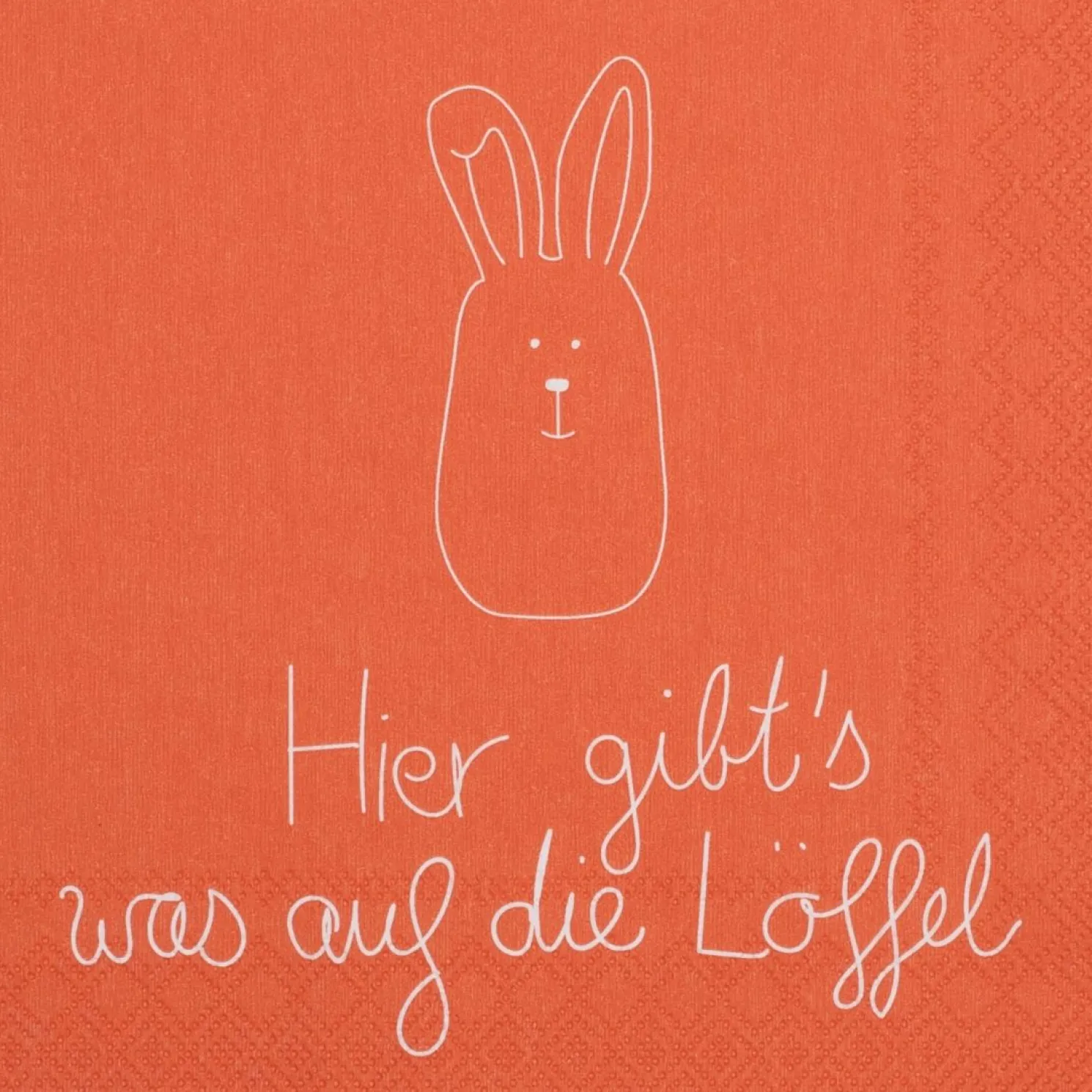 Räder Cocktailserviette Ostern auf die Löffel 25x25 cm