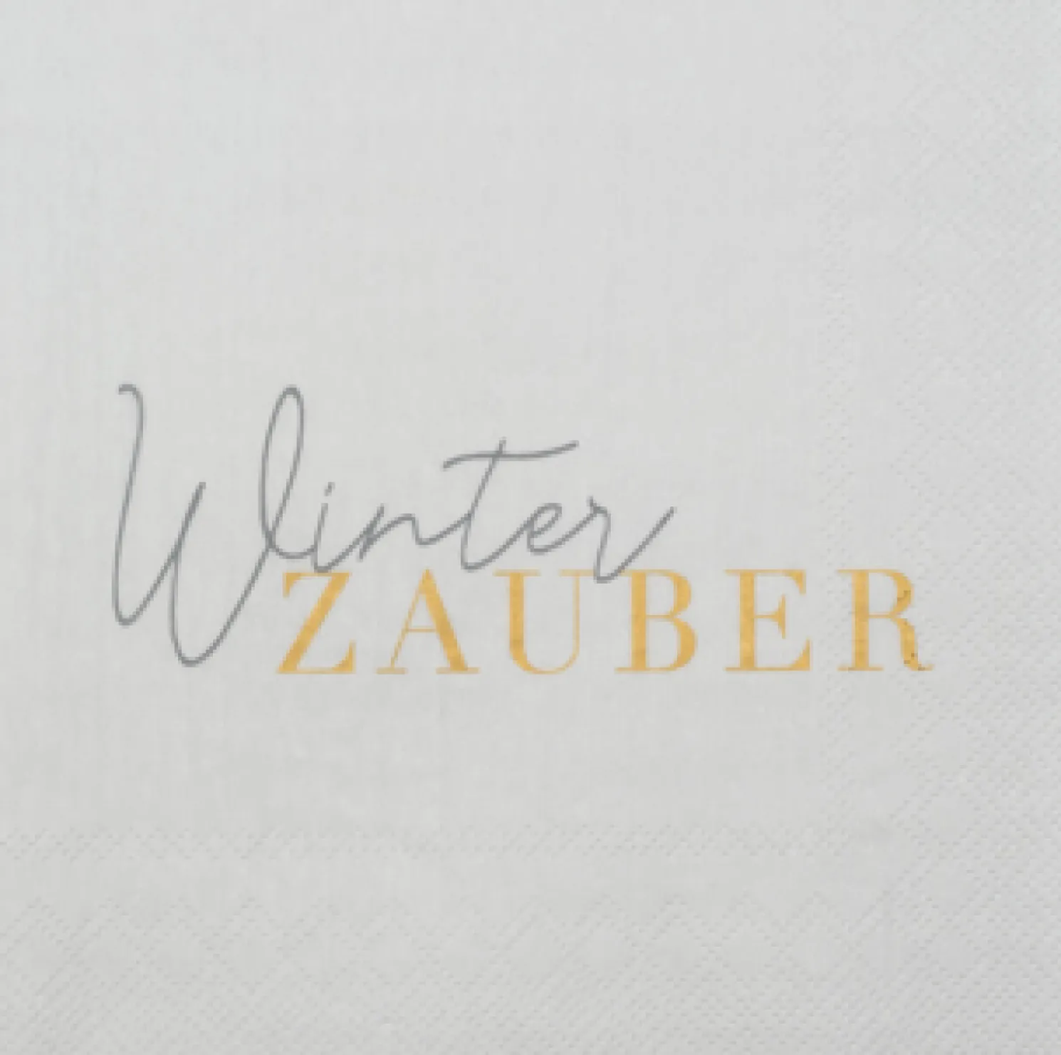Räder Serviette - Winterzauber 33 x 33 cm