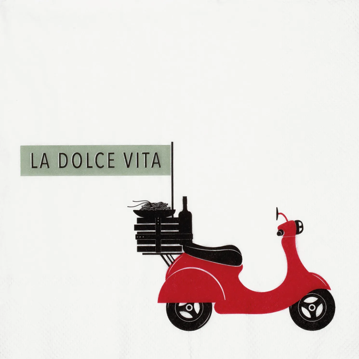 Räder SERVIETTE "LA DOLCE VITA"